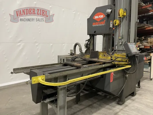 Marvel 15” x 20” Vertical Tilt Frame Automatic Saw, Model E380A PC3 - Gallery Thumbnail 2
