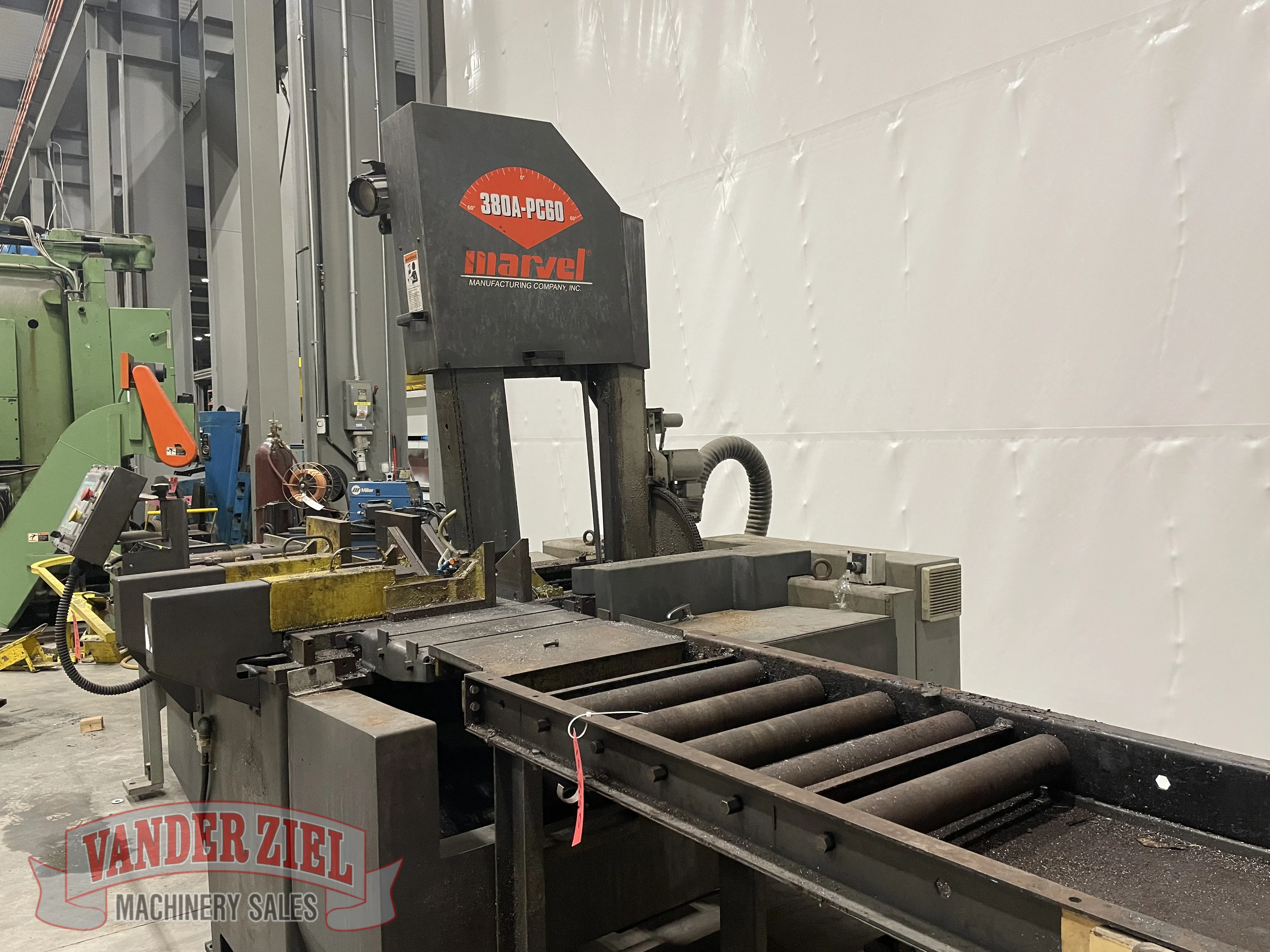 Marvel 15” x 20” Vertical Tilt Frame Automatic Saw, Model E380A PC3 - Prefetch Image 38414
