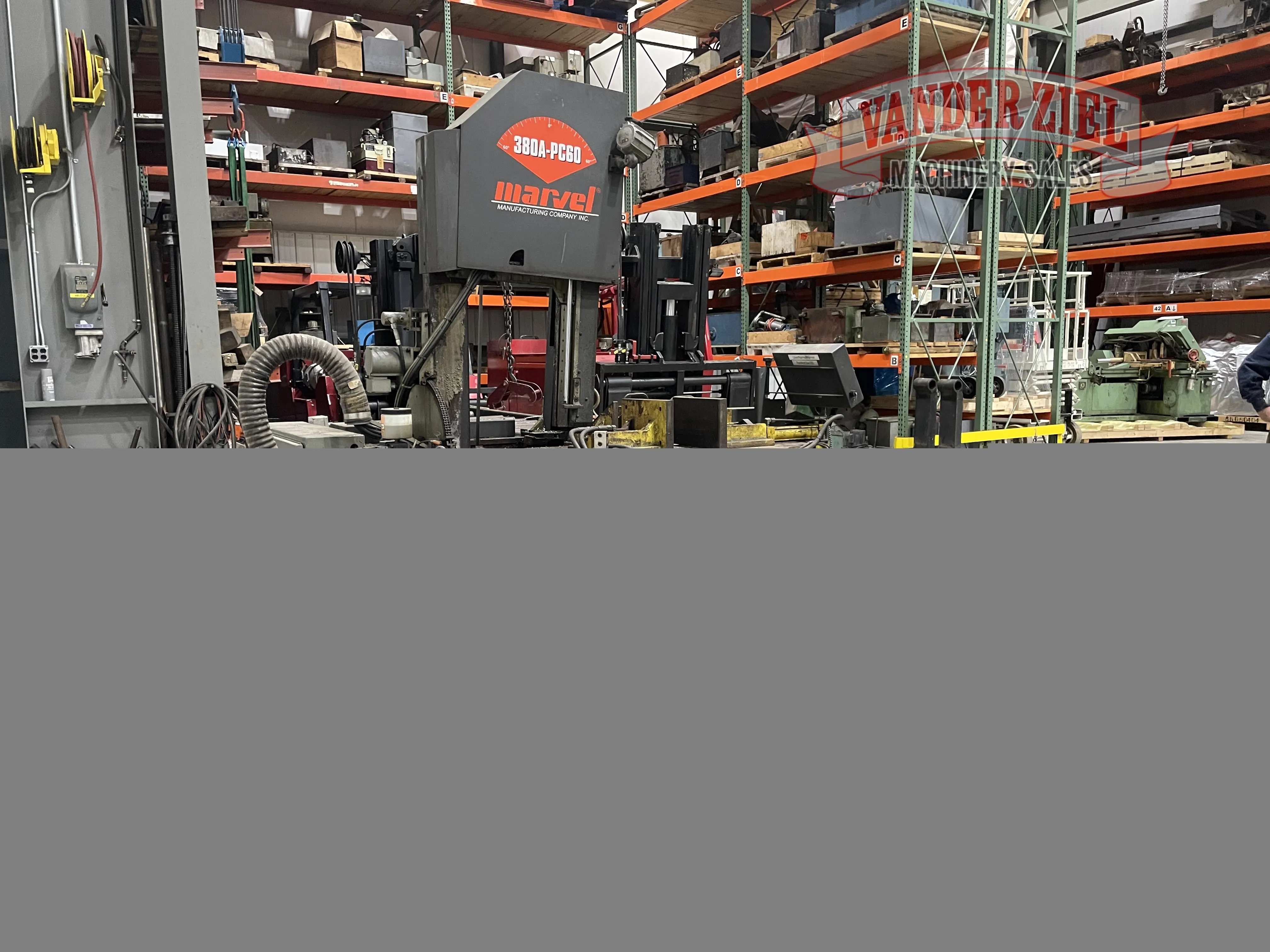Marvel 15” x 20” Vertical Tilt Frame Automatic Saw, Model E380A PC3 - Prefetch Image 38419