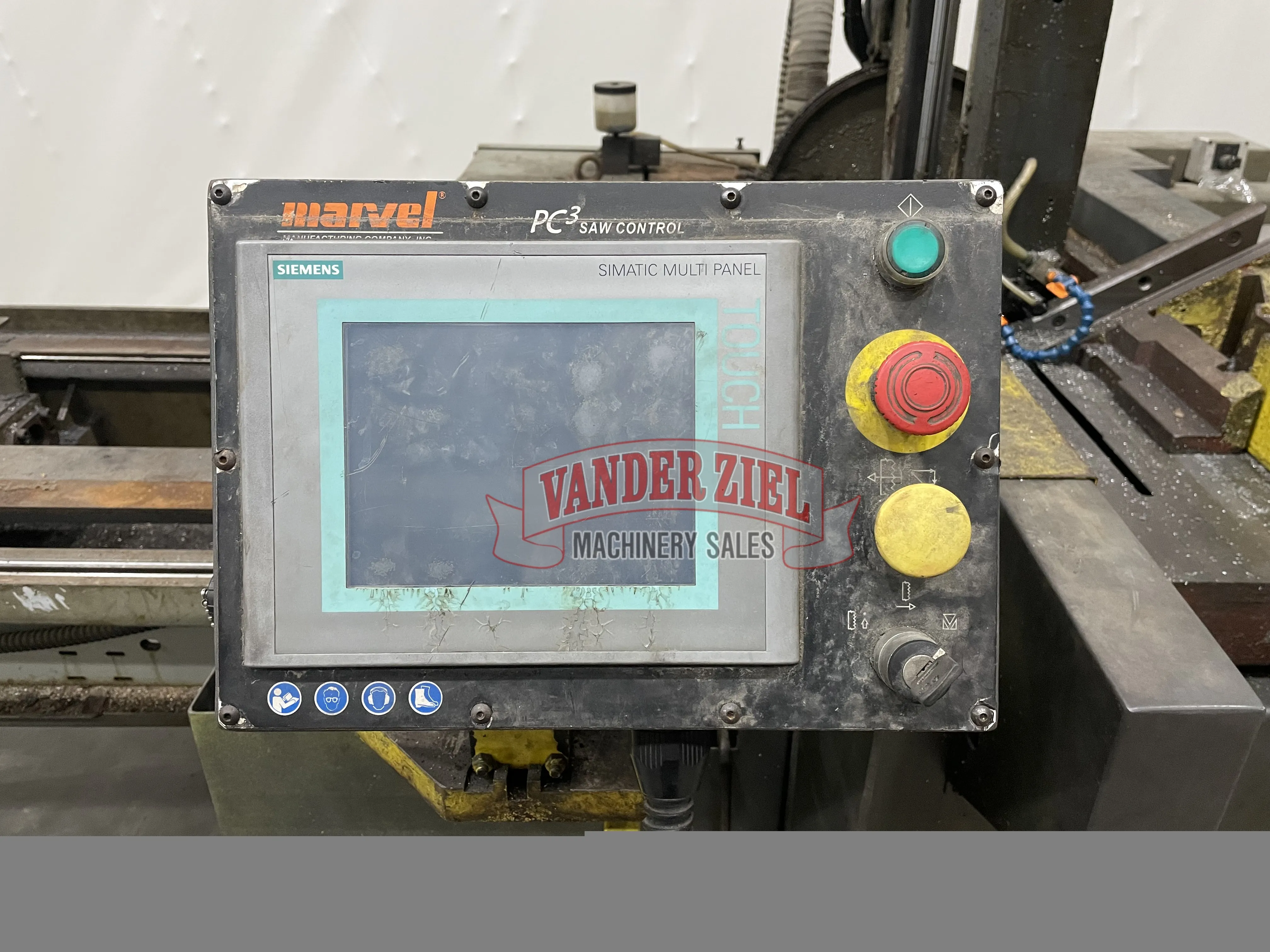 Marvel 15” x 20” Vertical Tilt Frame Automatic Saw, Model E380A PC3 - Prefetch Image 38420