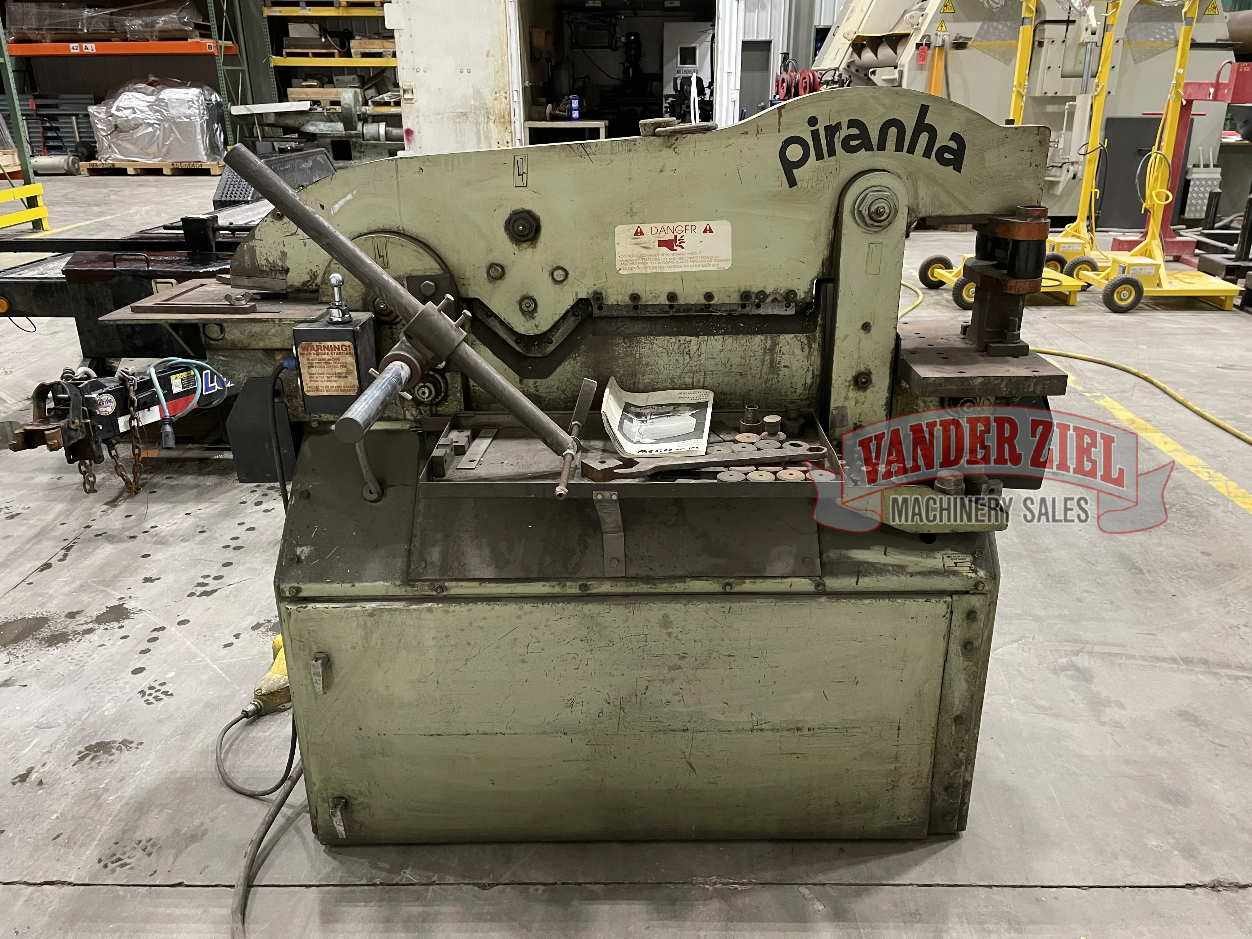 Piranha 50 Ton Ironworker, Model P-50 - Prefetch Image 38425