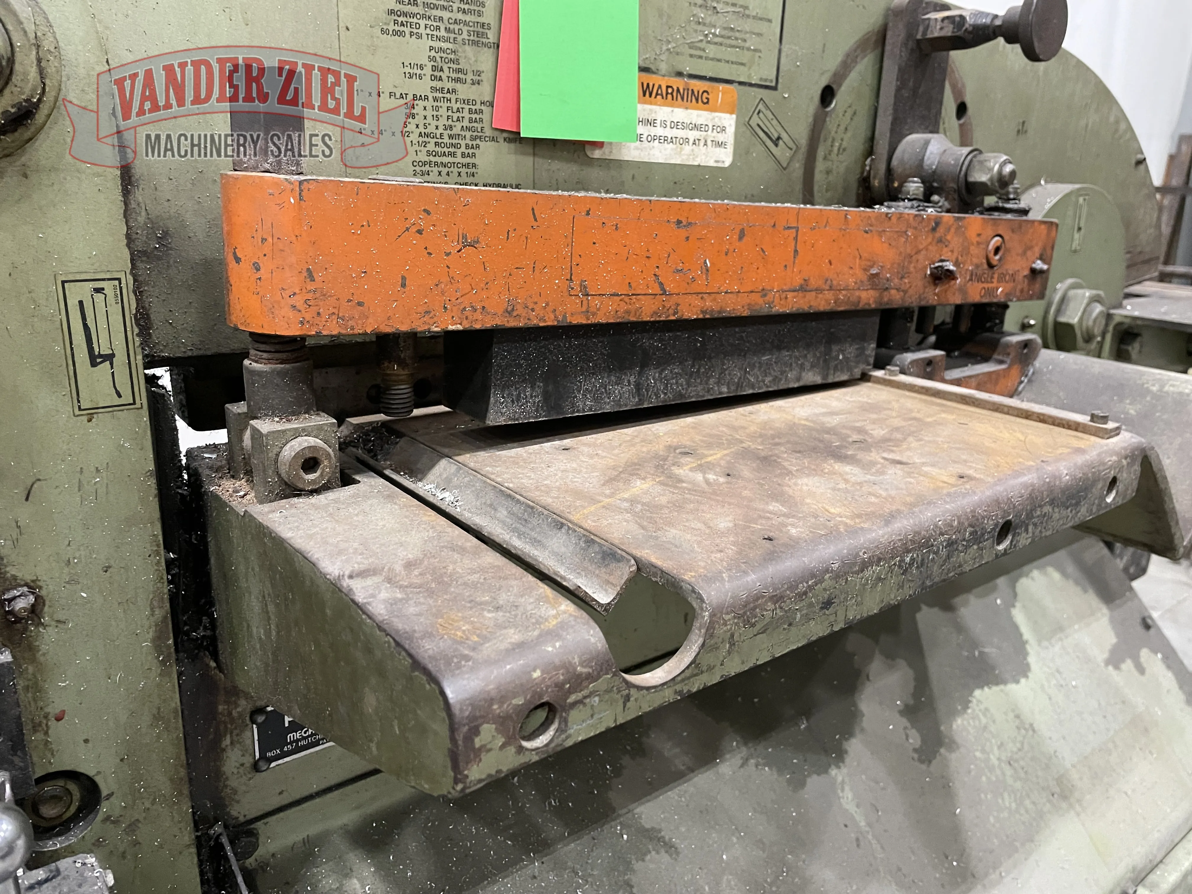 Piranha 50 Ton Ironworker, Model P-50 - Prefetch Image 38431