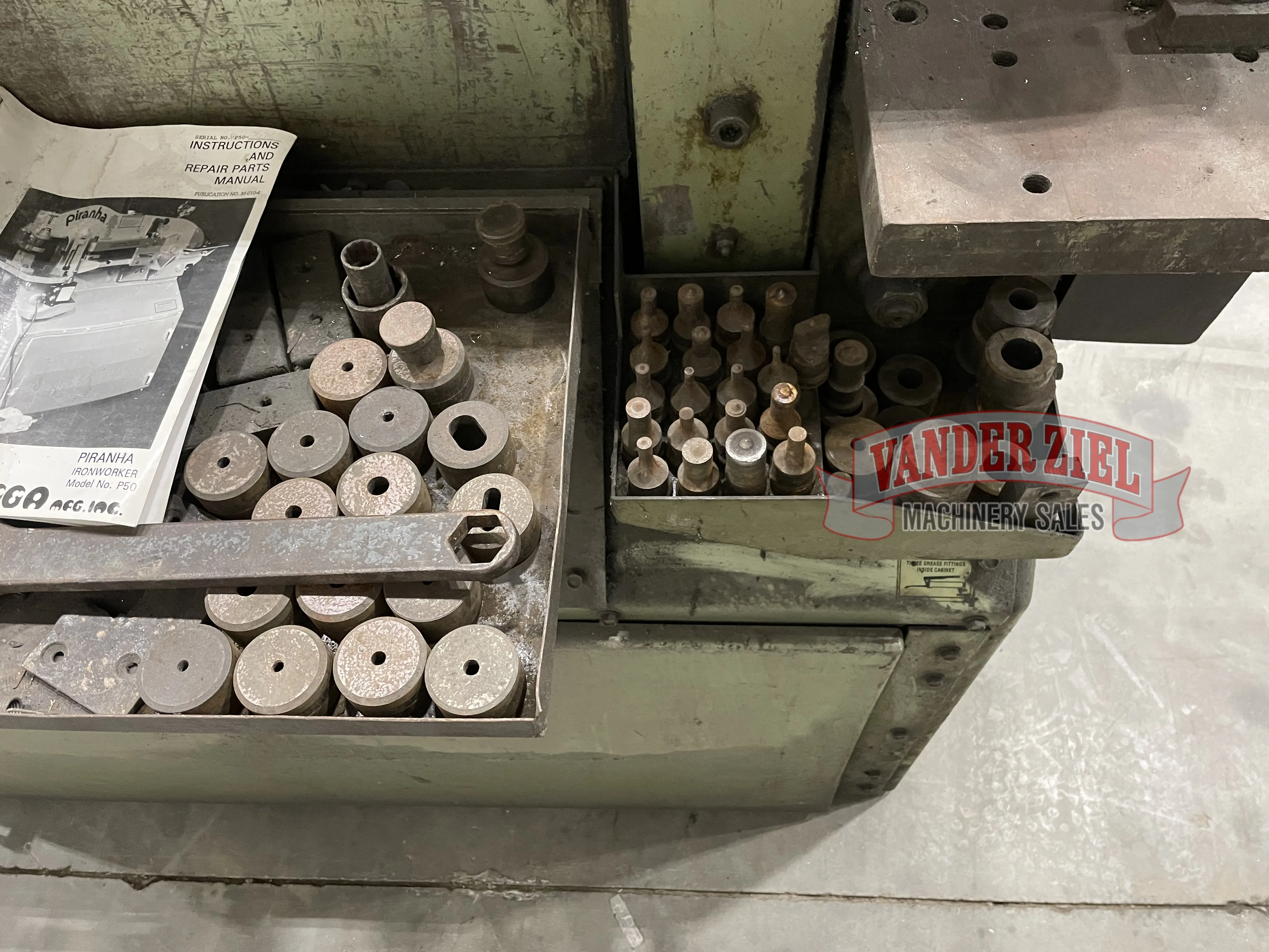 Piranha 50 Ton Ironworker, Model P-50 - Prefetch Image 38433