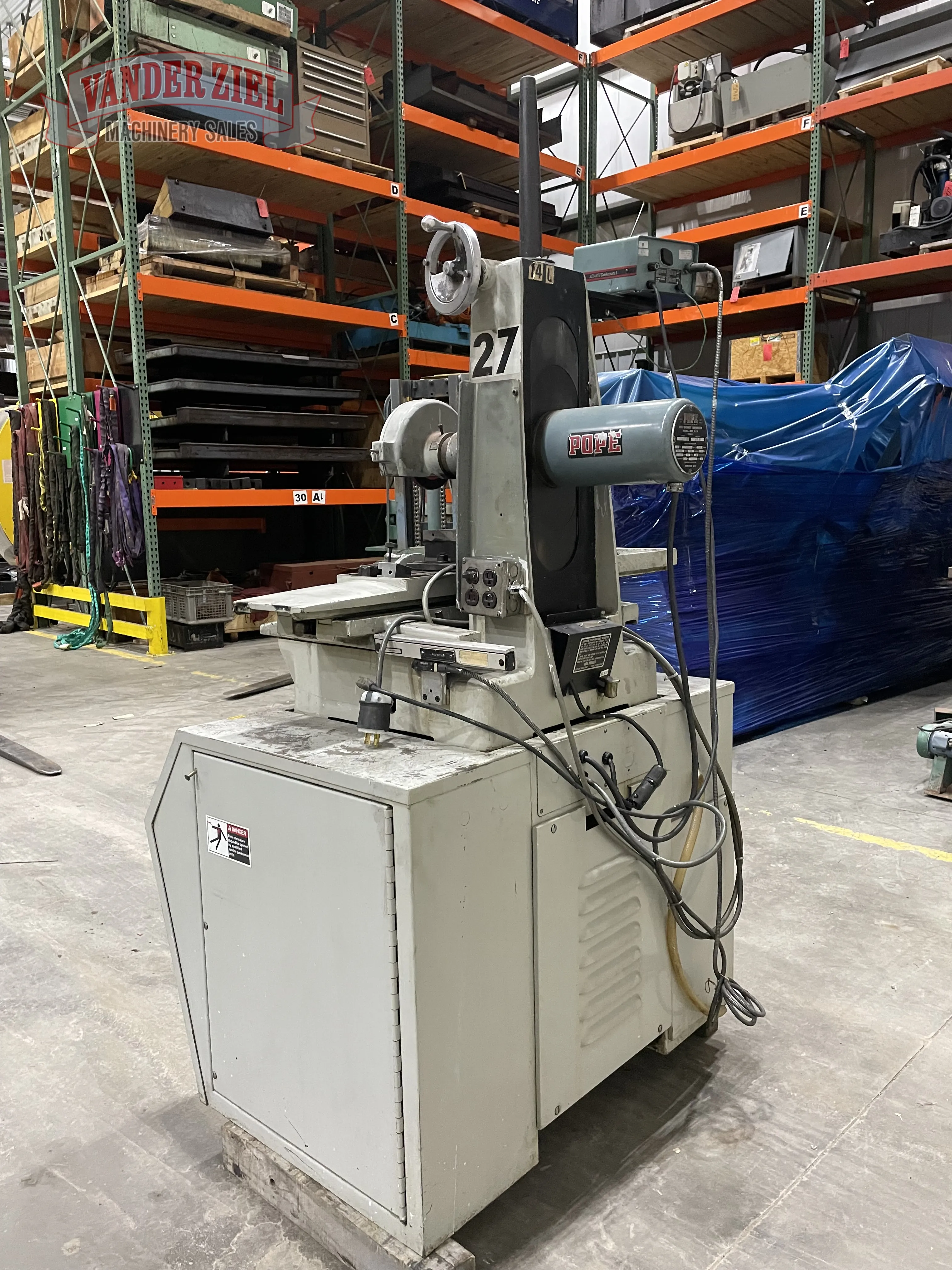Harig 6” x 12” Ballway Surface Grinder, Model 612 - Prefetch Image 38451