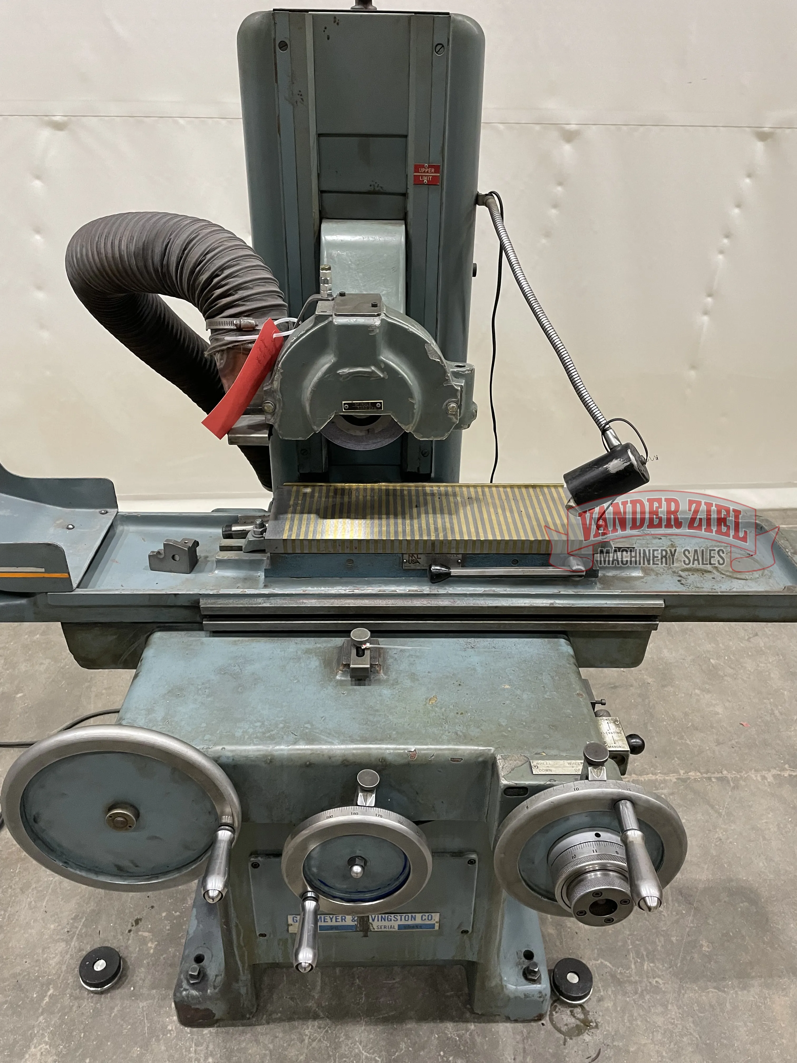 Gallmeyer & Livingston 6” x 18” Hand Feed Surface Grinder, Model #20 - Prefetch Image 38521