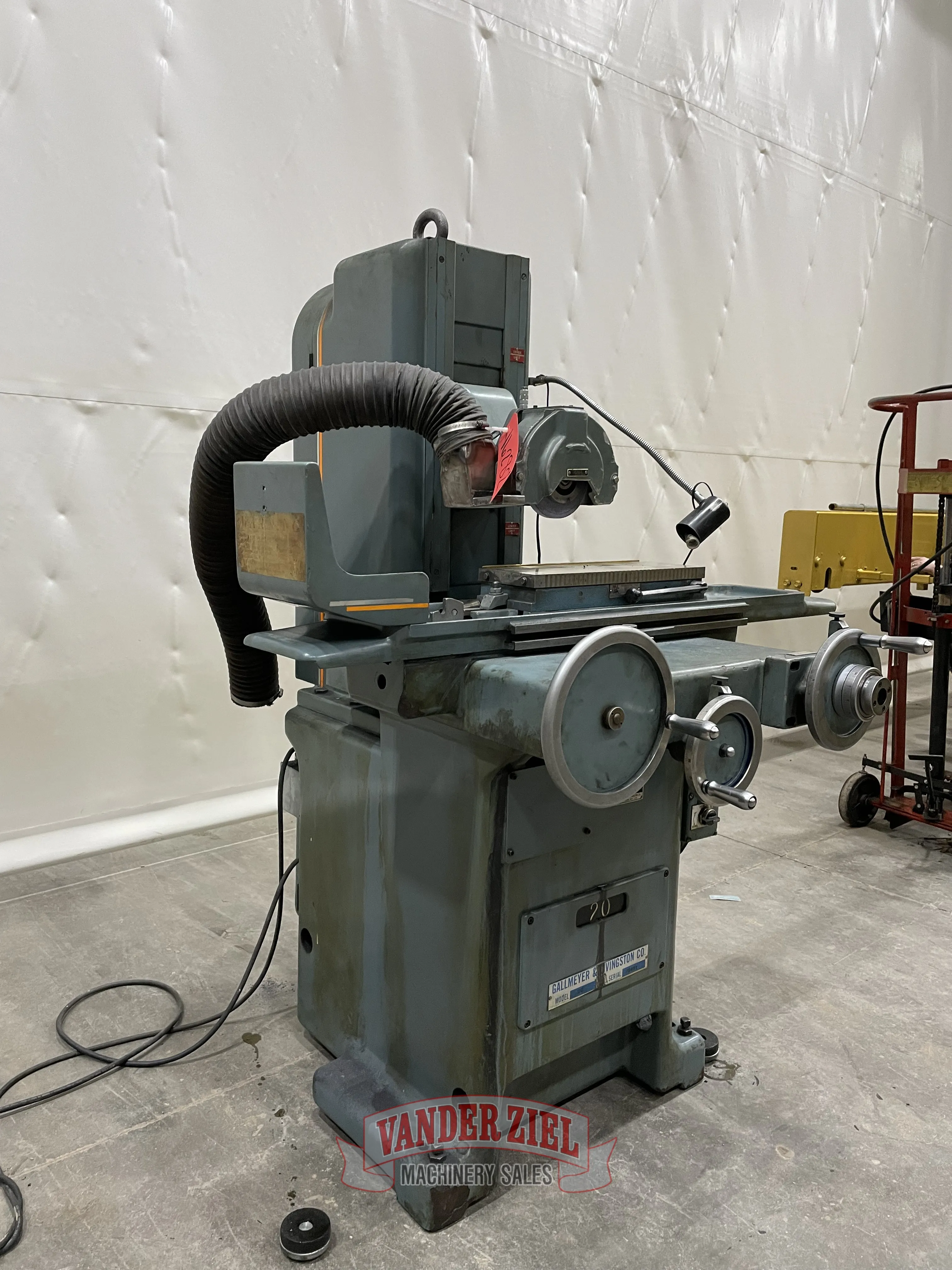 Gallmeyer & Livingston 6” x 18” Hand Feed Surface Grinder, Model #20 - Prefetch Image 38523