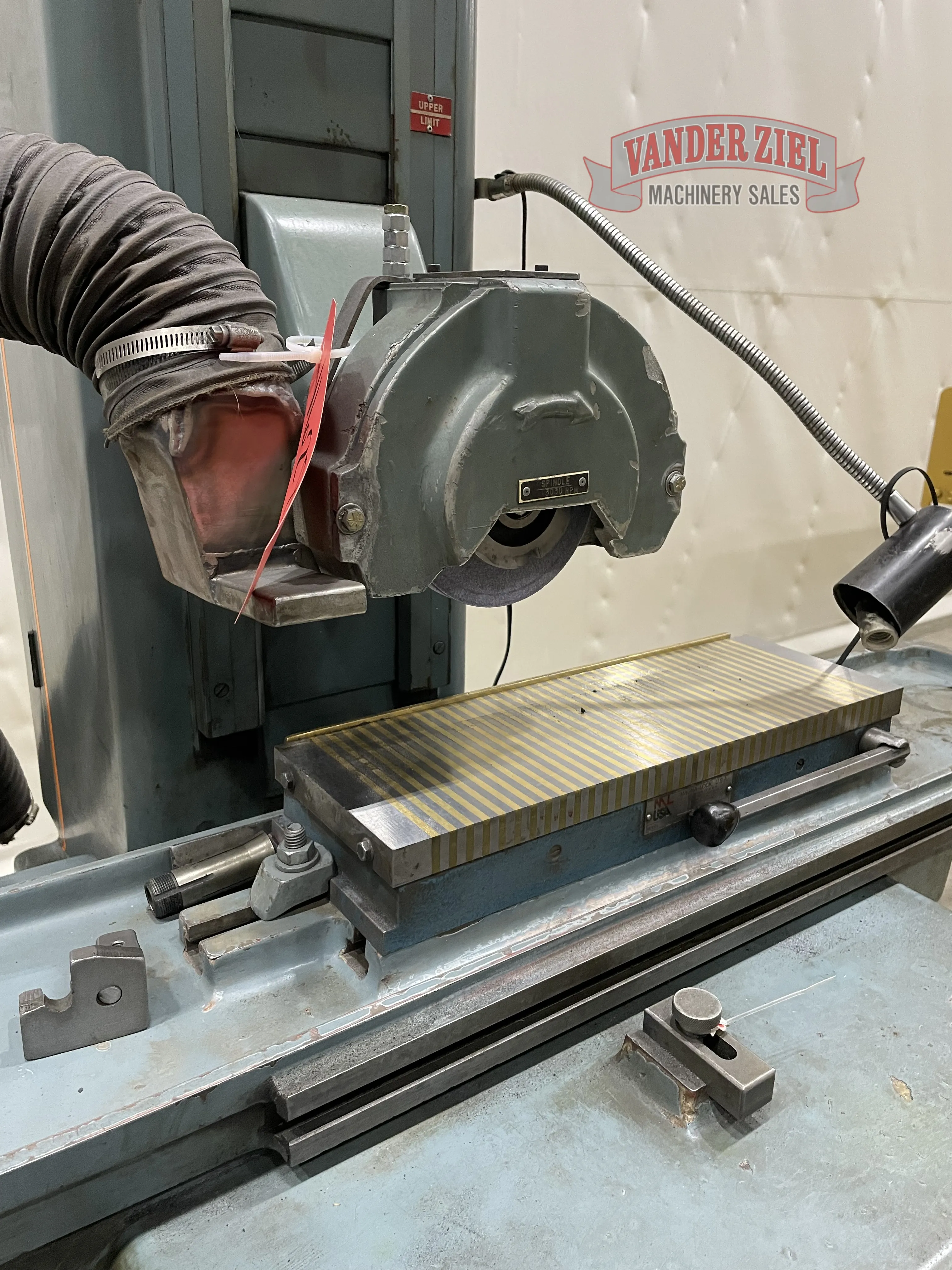 Gallmeyer & Livingston 6” x 18” Hand Feed Surface Grinder, Model #20 - Prefetch Image 38524