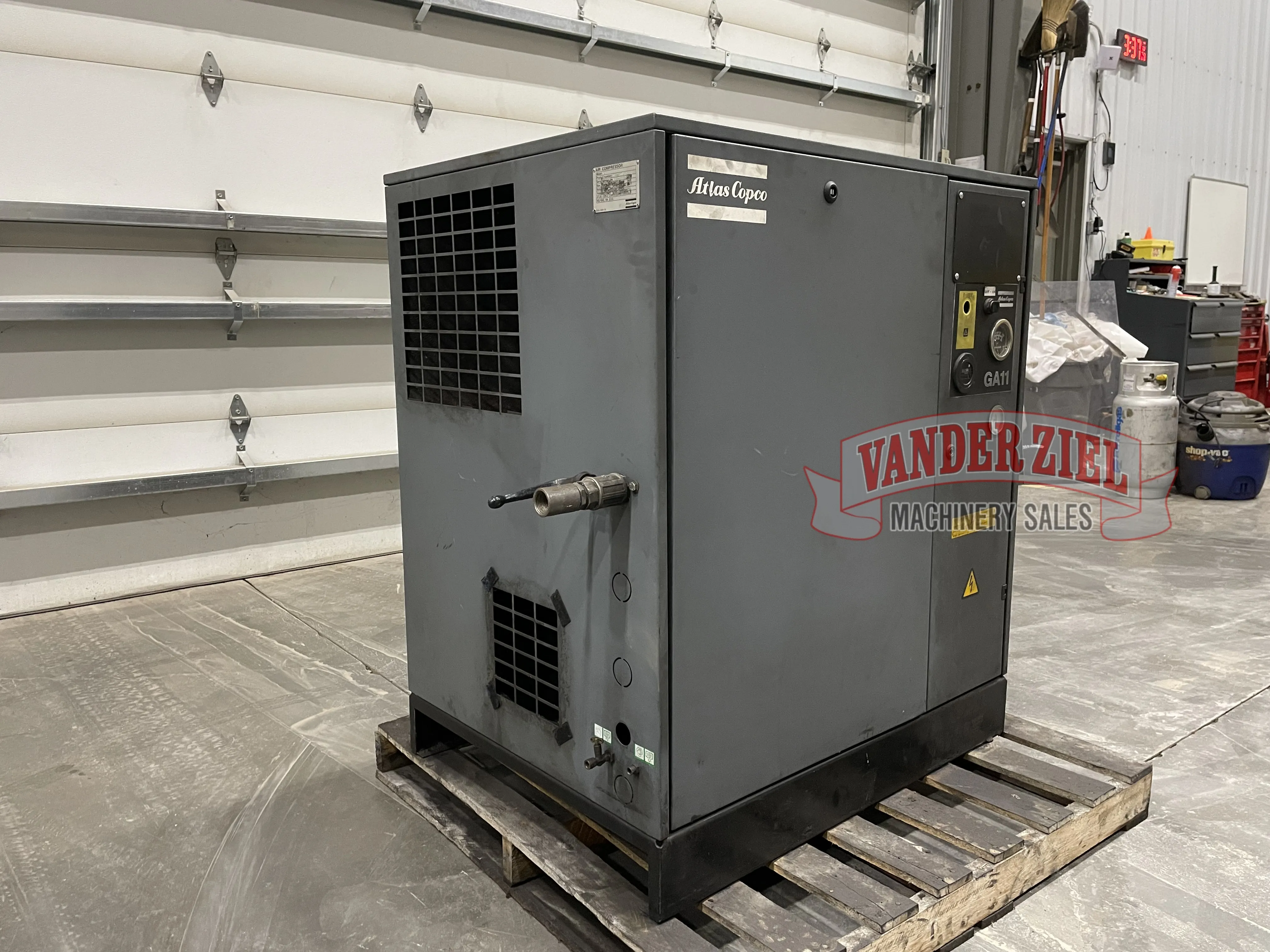 Atlas Copco 15HP Air Compressor, Model GA11 - Prefetch Image 38604