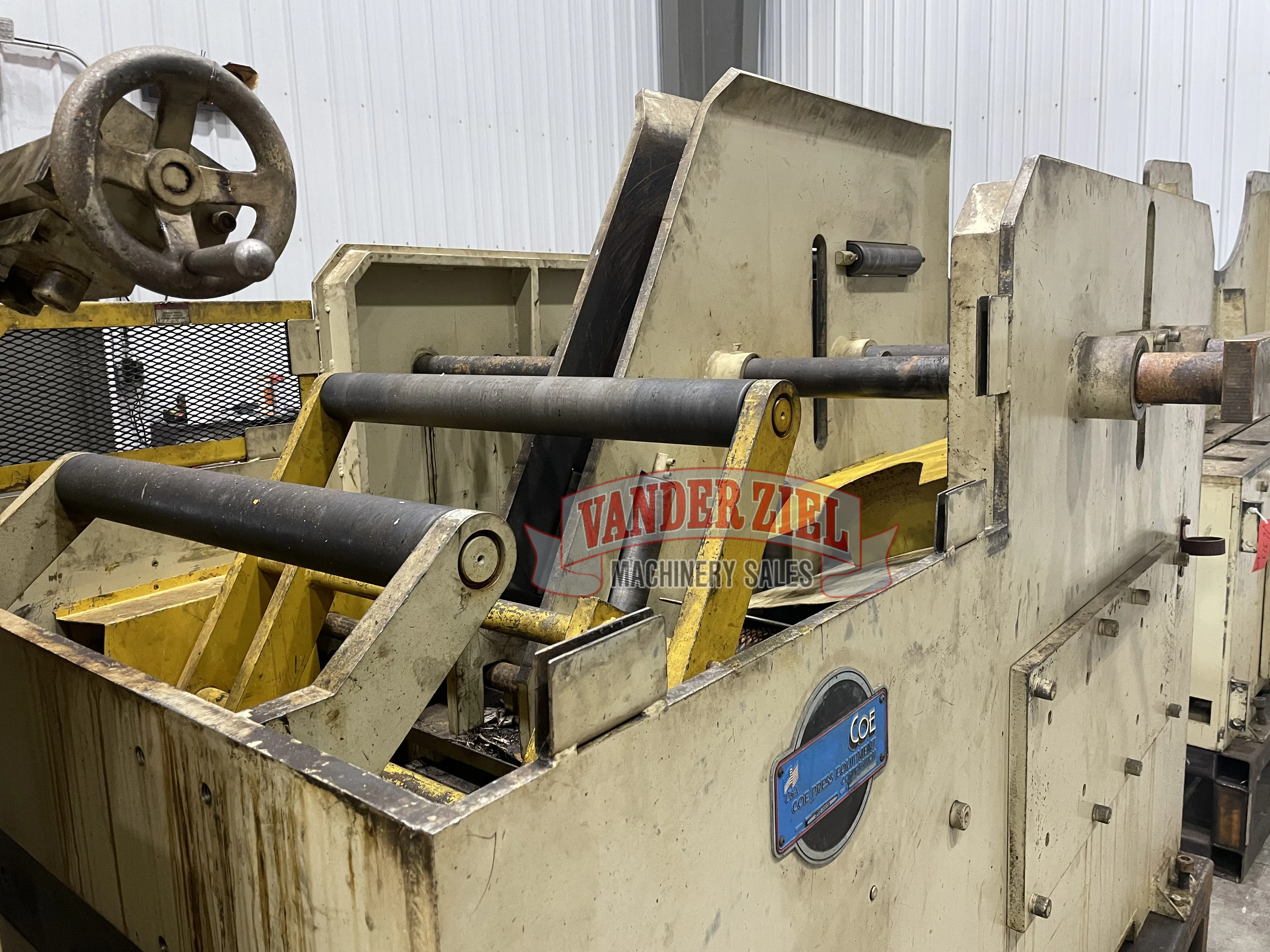 Coe 36" x 3/16" x 20,000-Lb Coil Servo Feed Line - Prefetch Image 38677