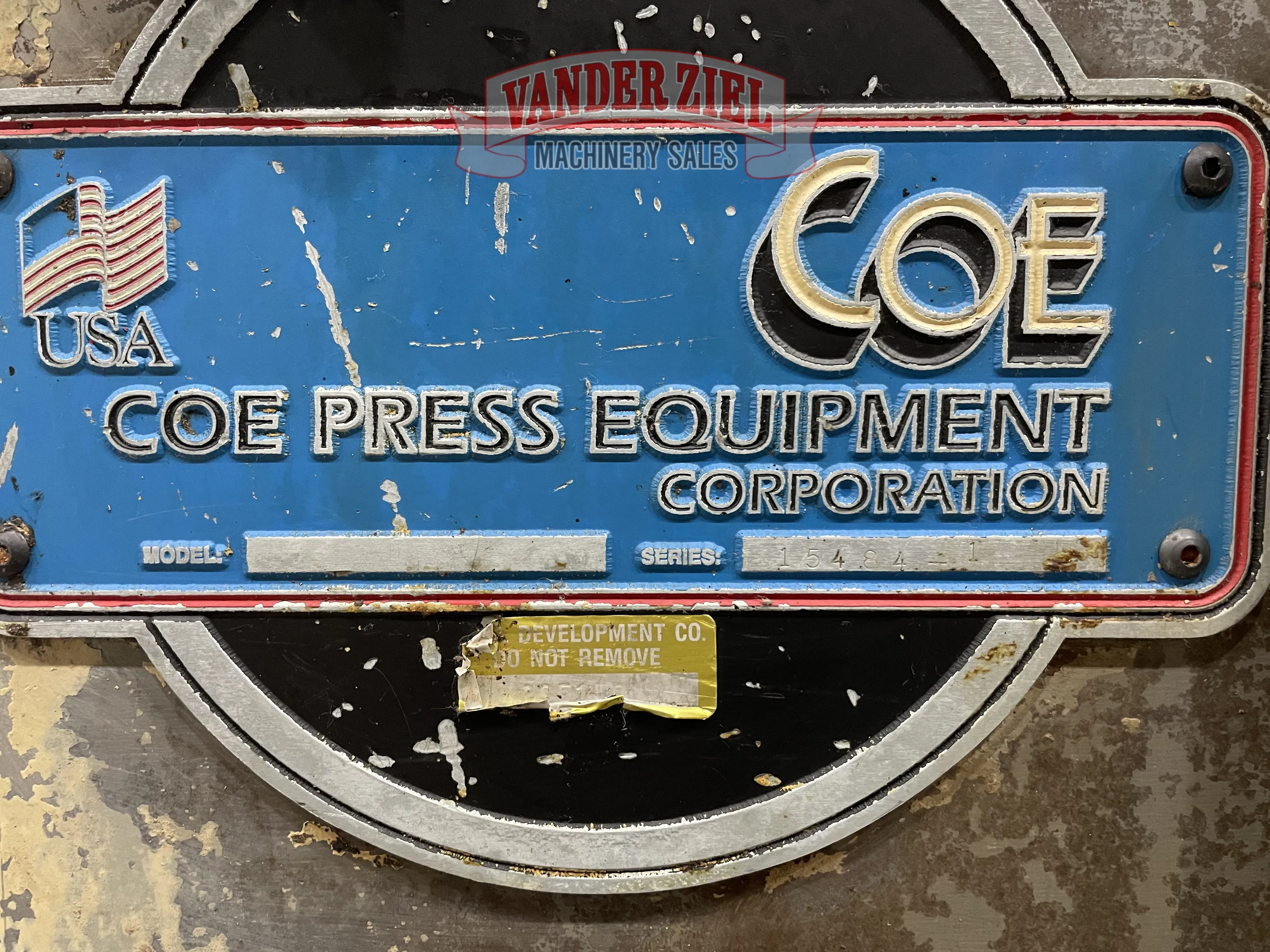 Coe 36" x 3/16" x 20,000-Lb Coil Servo Feed Line - Prefetch Image 38686