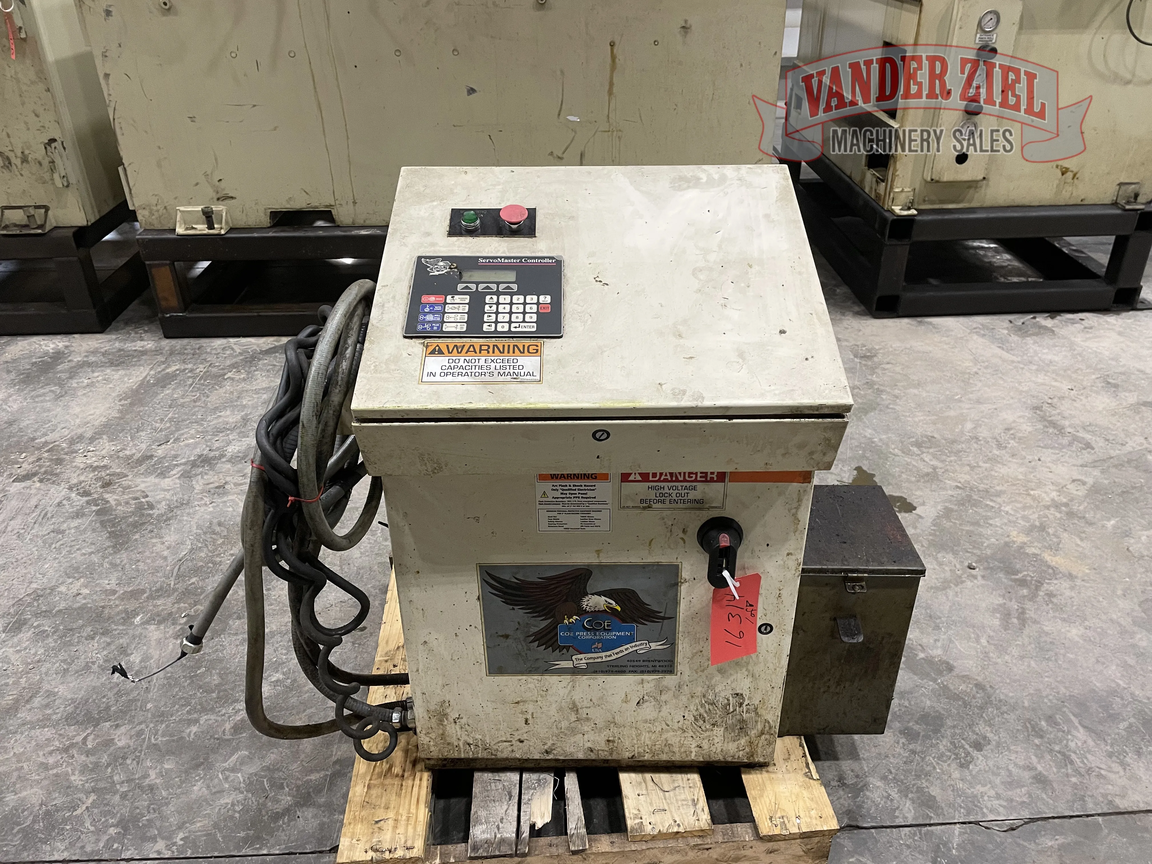 Coe 36" x 3/16" x 20,000-Lb Coil Servo Feed Line - Prefetch Image 38701