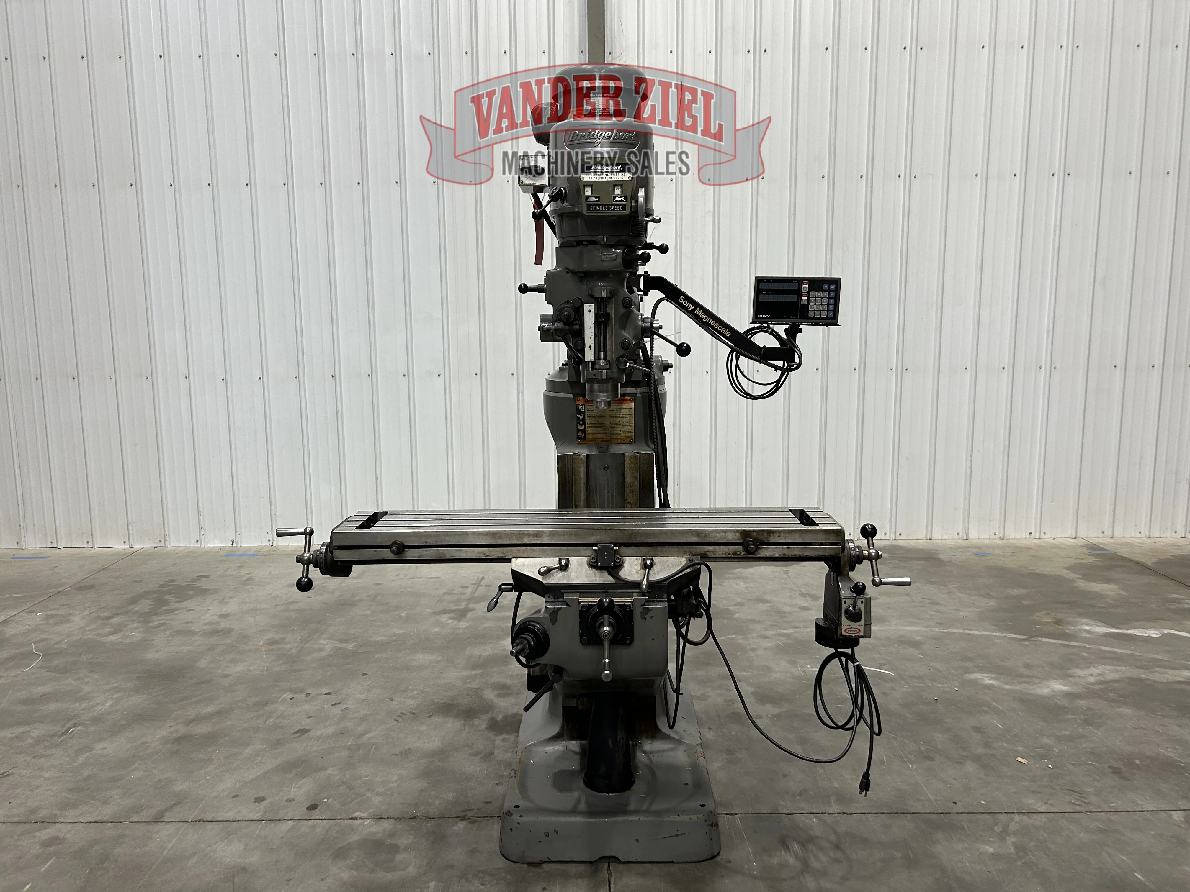 Bridgeport Series I Vertical Mill, 9" x 48" Table, 2 HP - Main Image 1