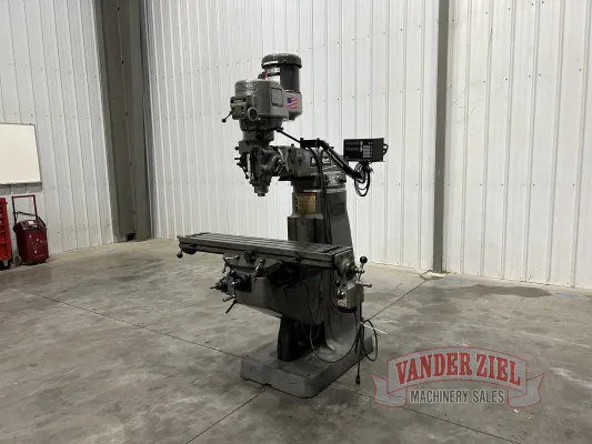 Bridgeport Series I Vertical Mill, 9" x 48" Table, 2 HP - Gallery Thumbnail 4
