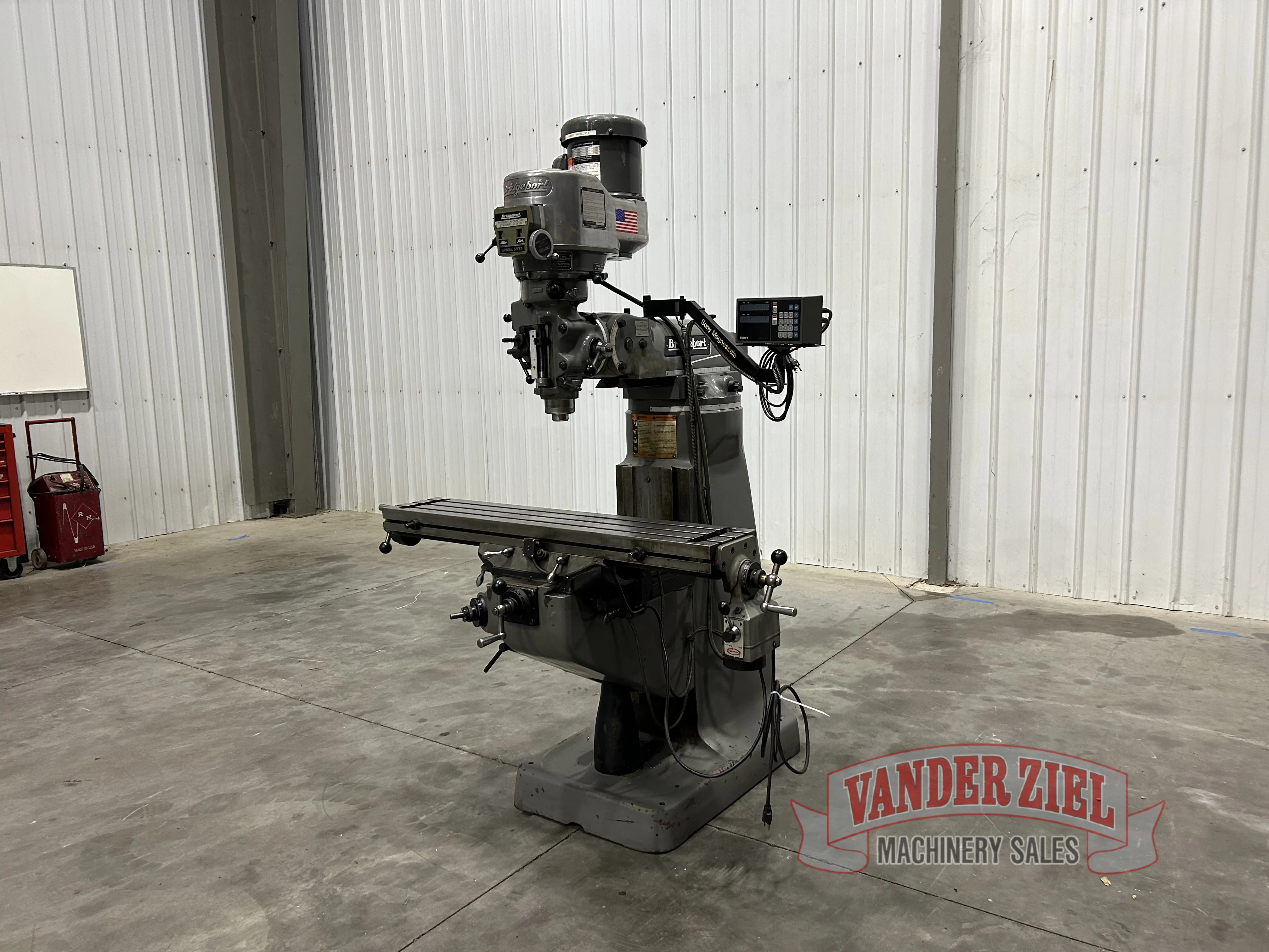 Bridgeport Series I Vertical Mill, 9" x 48" Table, 2 HP - Prefetch Image 38710