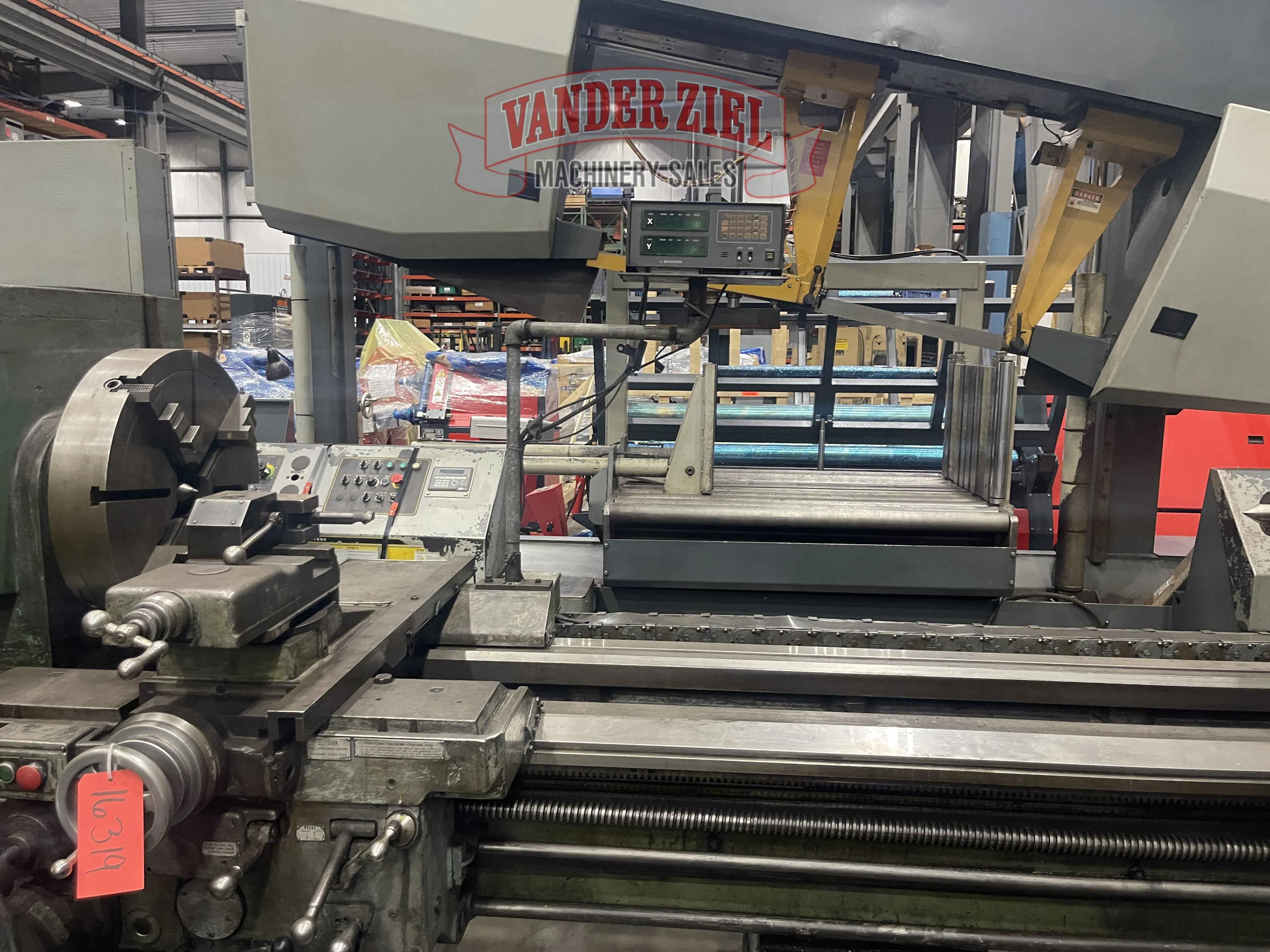 LeBlond 32” x 192” Lathe, 2 1/16” Spindle Bore, Model 3220 - Prefetch Image 38756