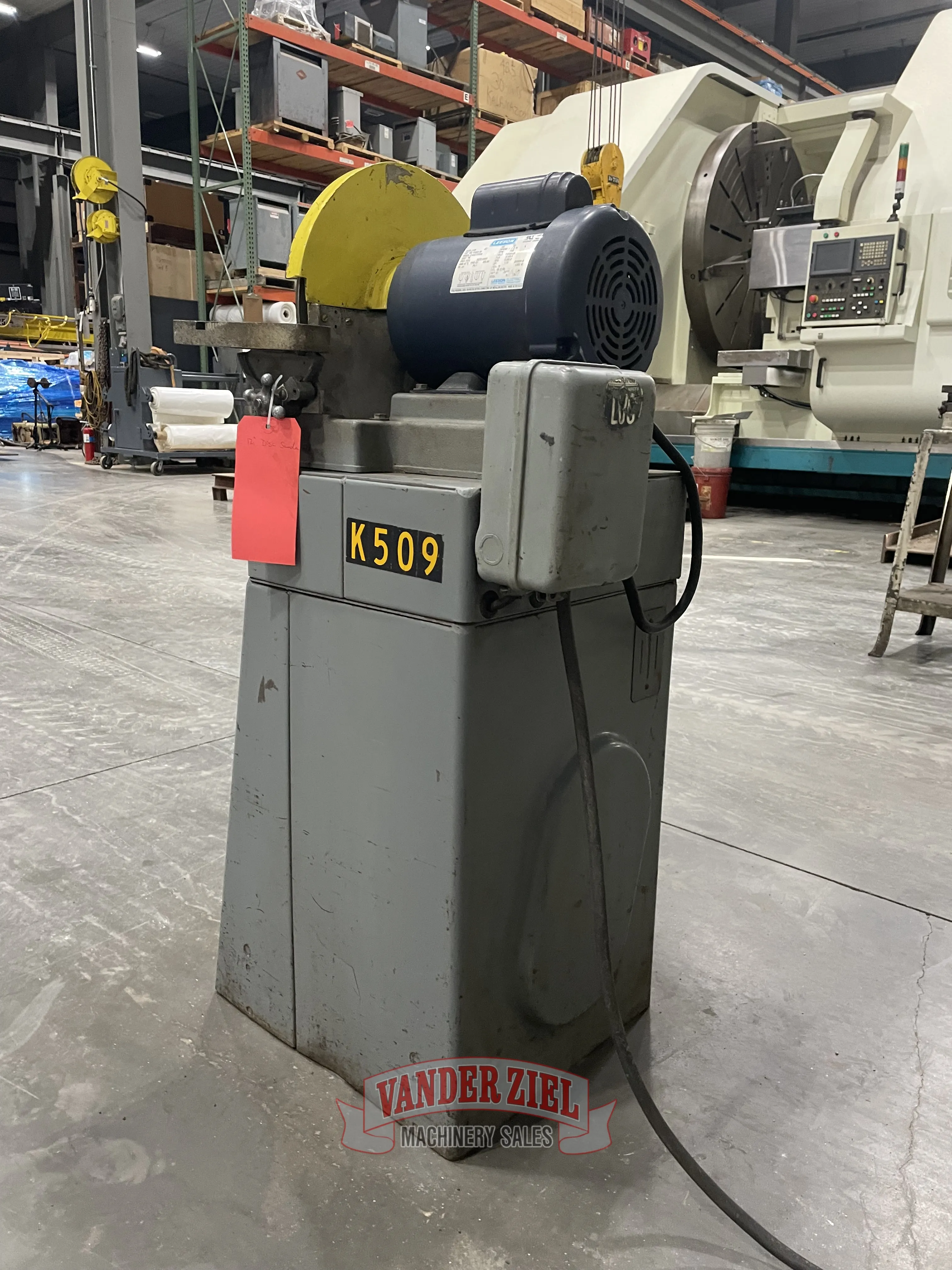 Rockwell Delta 12" Disc Sander, Model 31-122 - Prefetch Image 38847