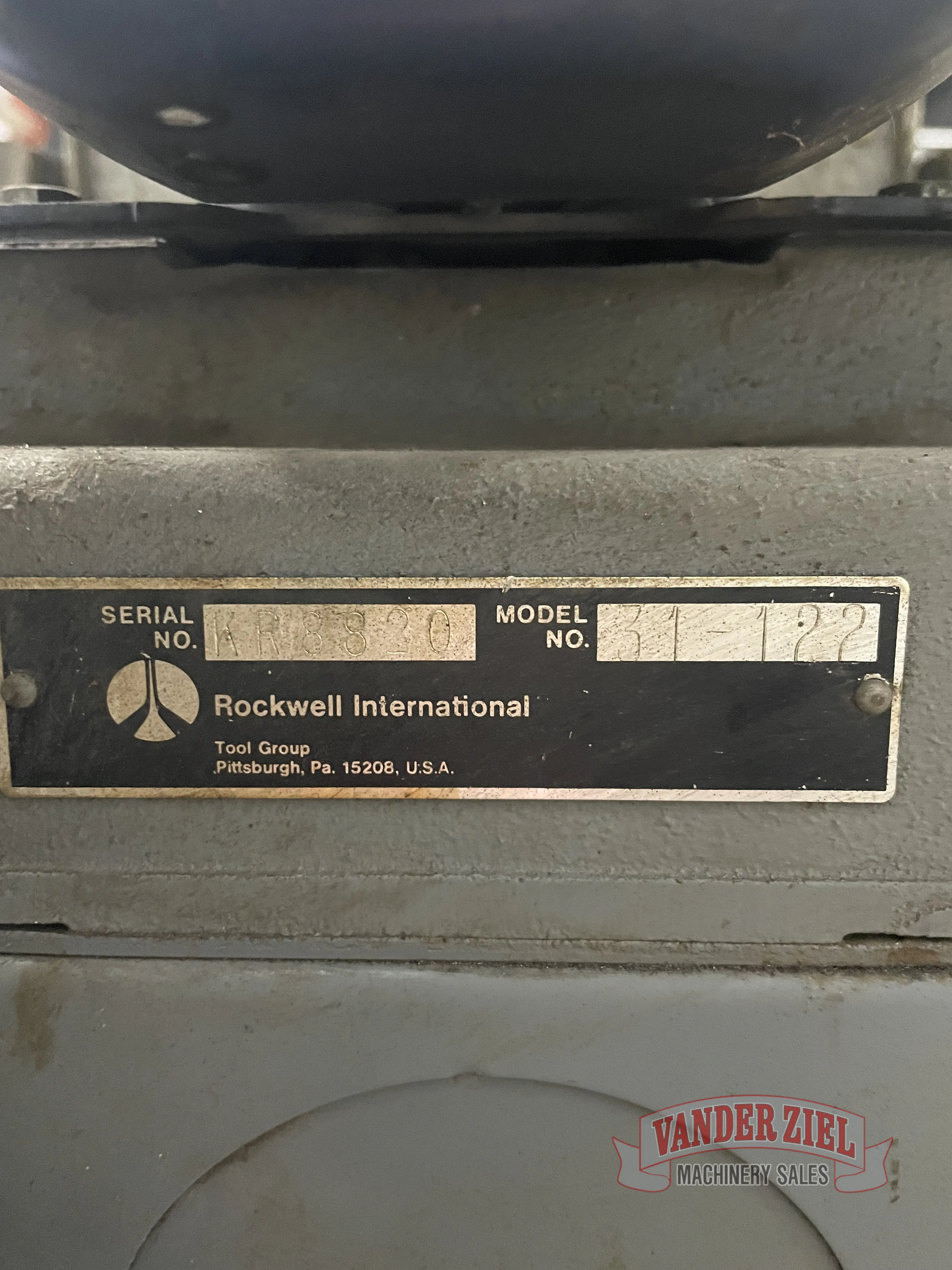 Rockwell Delta 12" Disc Sander, Model 31-122 - Prefetch Image 38848