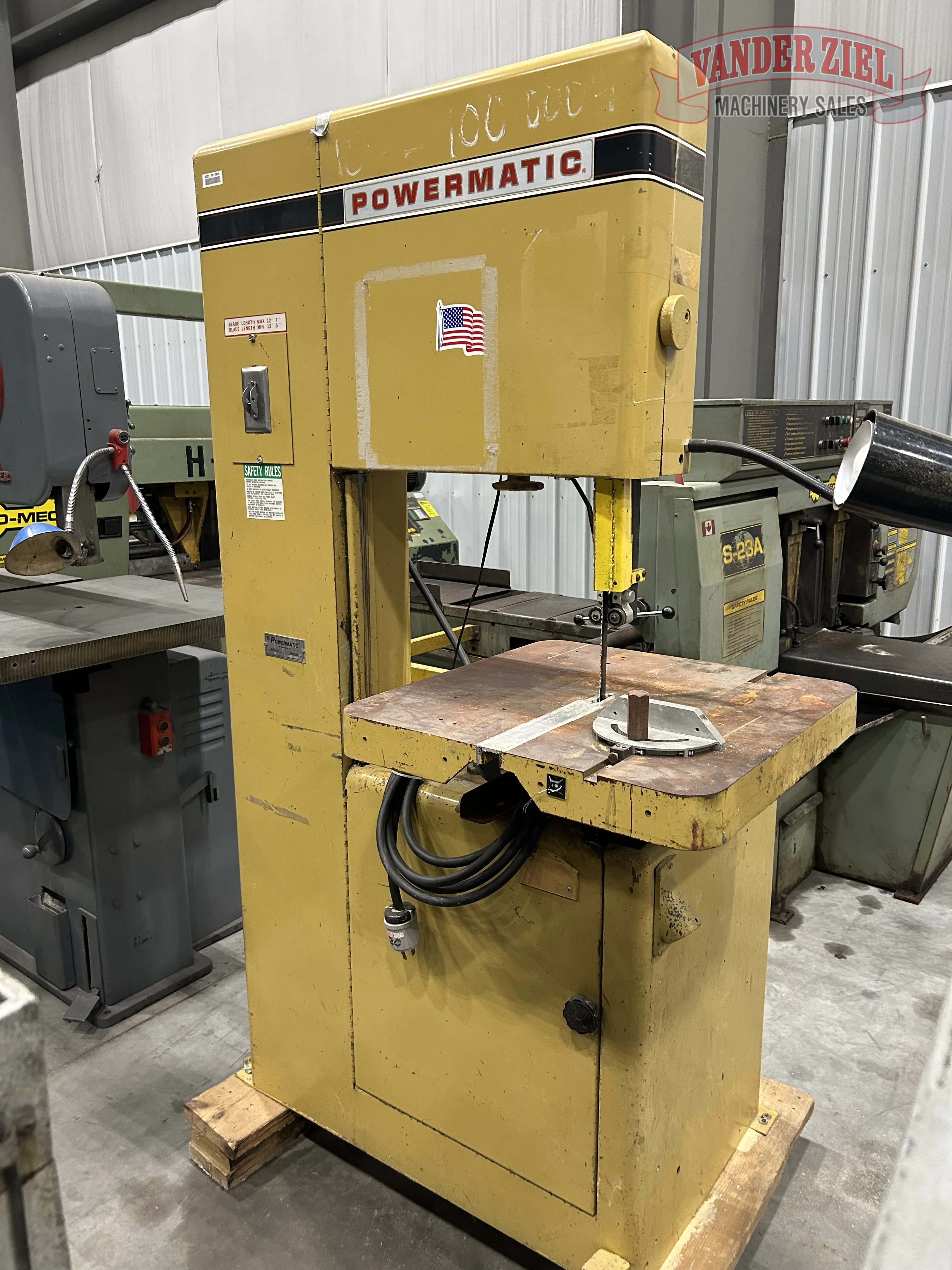 Powermatic 20" Vertical Saw, Model 81 - Main Image 1