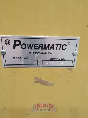 Powermatic 20" Vertical Saw, Model 81 - Gallery Thumbnail 8