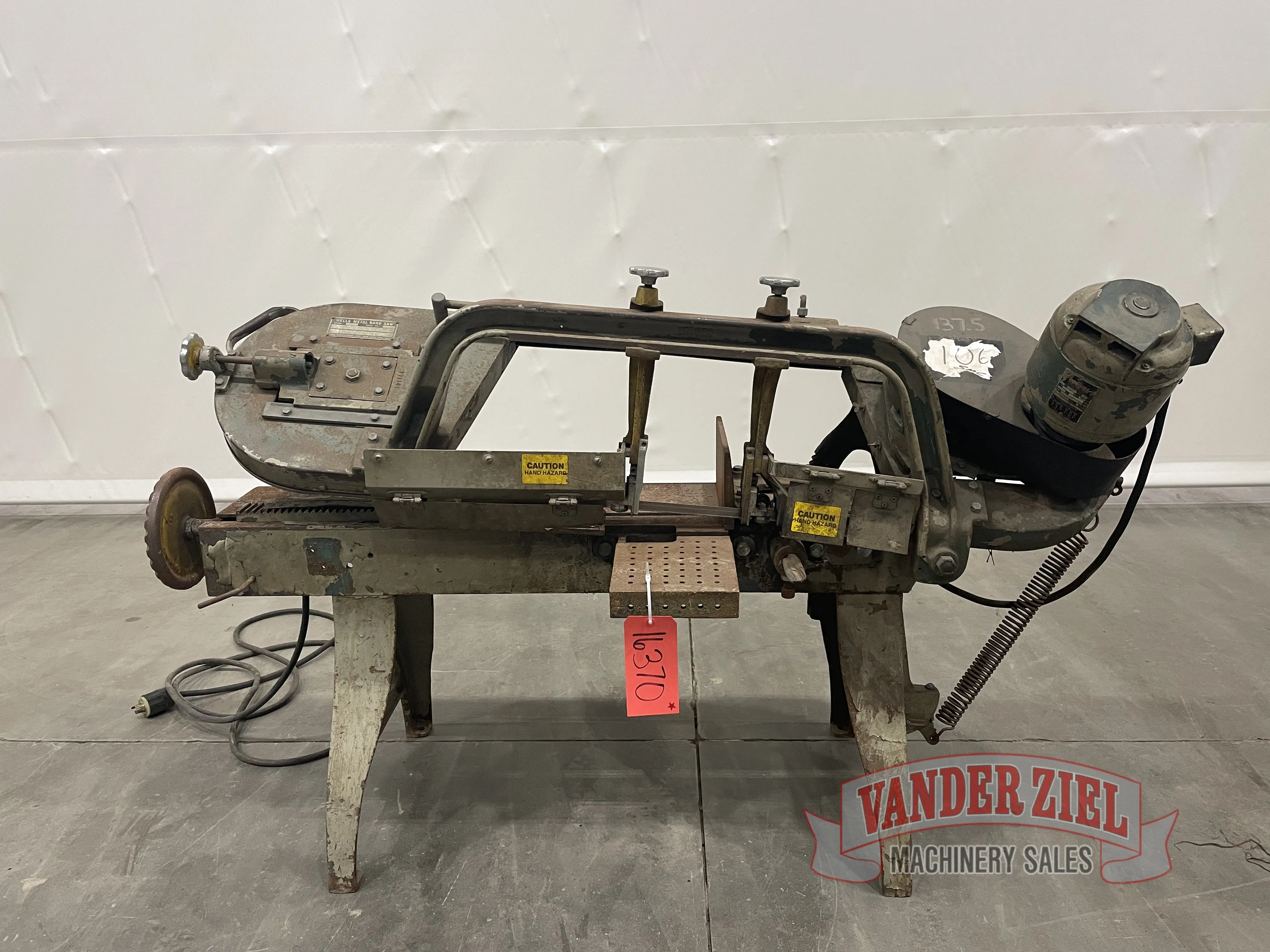 Wellsaw 8” x 16” Horizontal Saw, Model 800 - Main Image 1