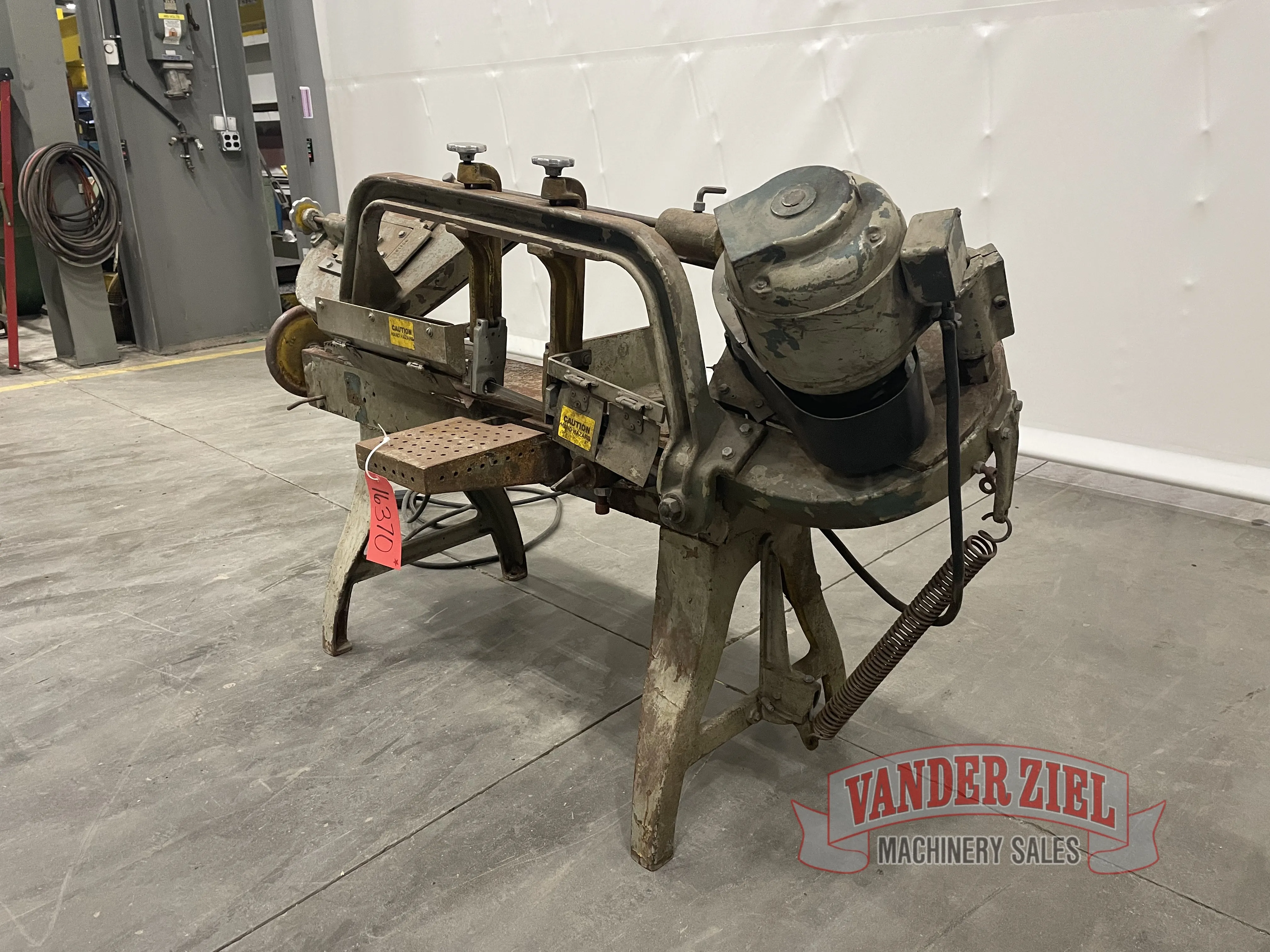 Wellsaw 8” x 16” Horizontal Saw, Model 800 - Prefetch Image 39130