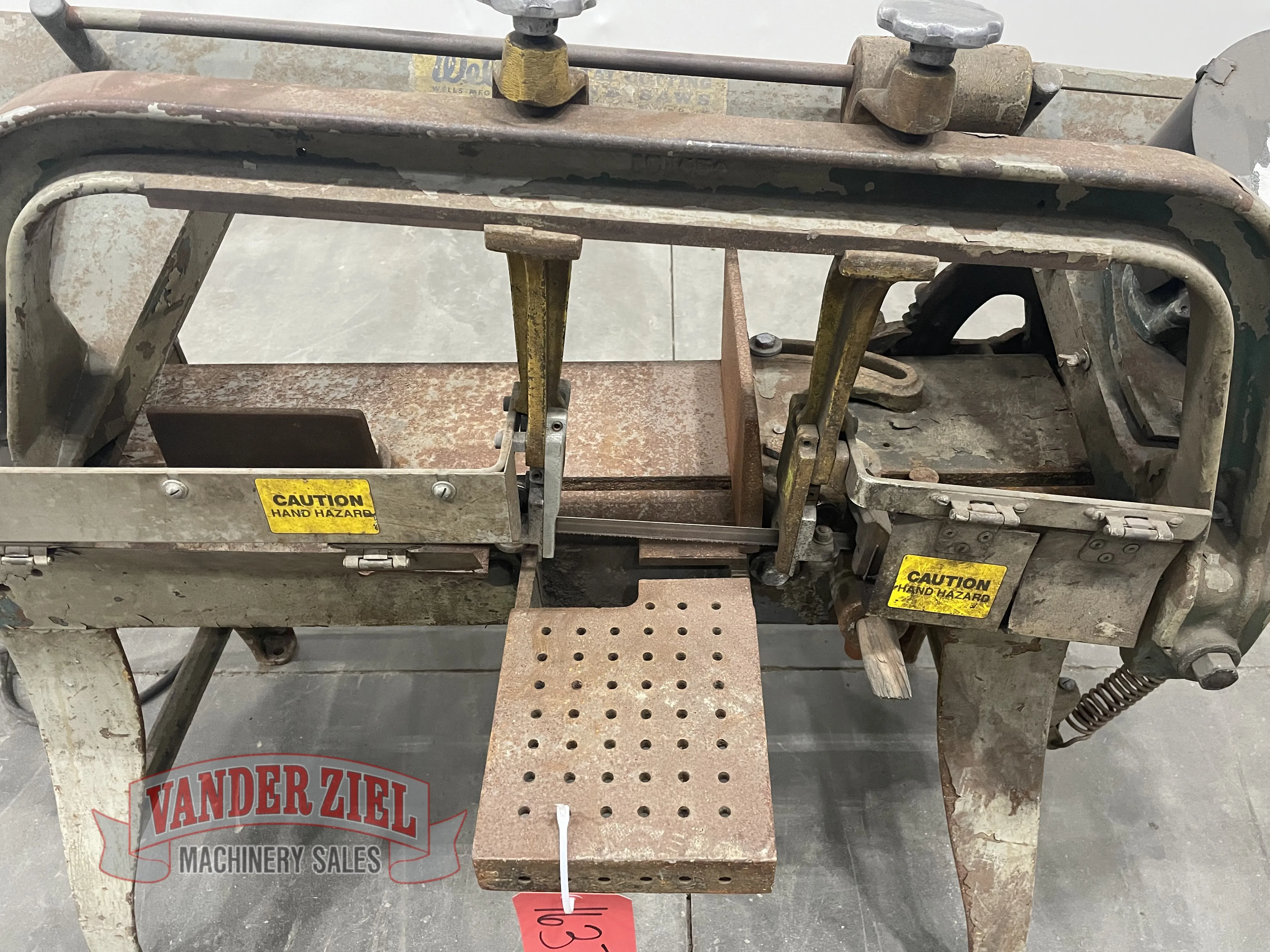 Wellsaw 8” x 16” Horizontal Saw, Model 800 - Prefetch Image 39132