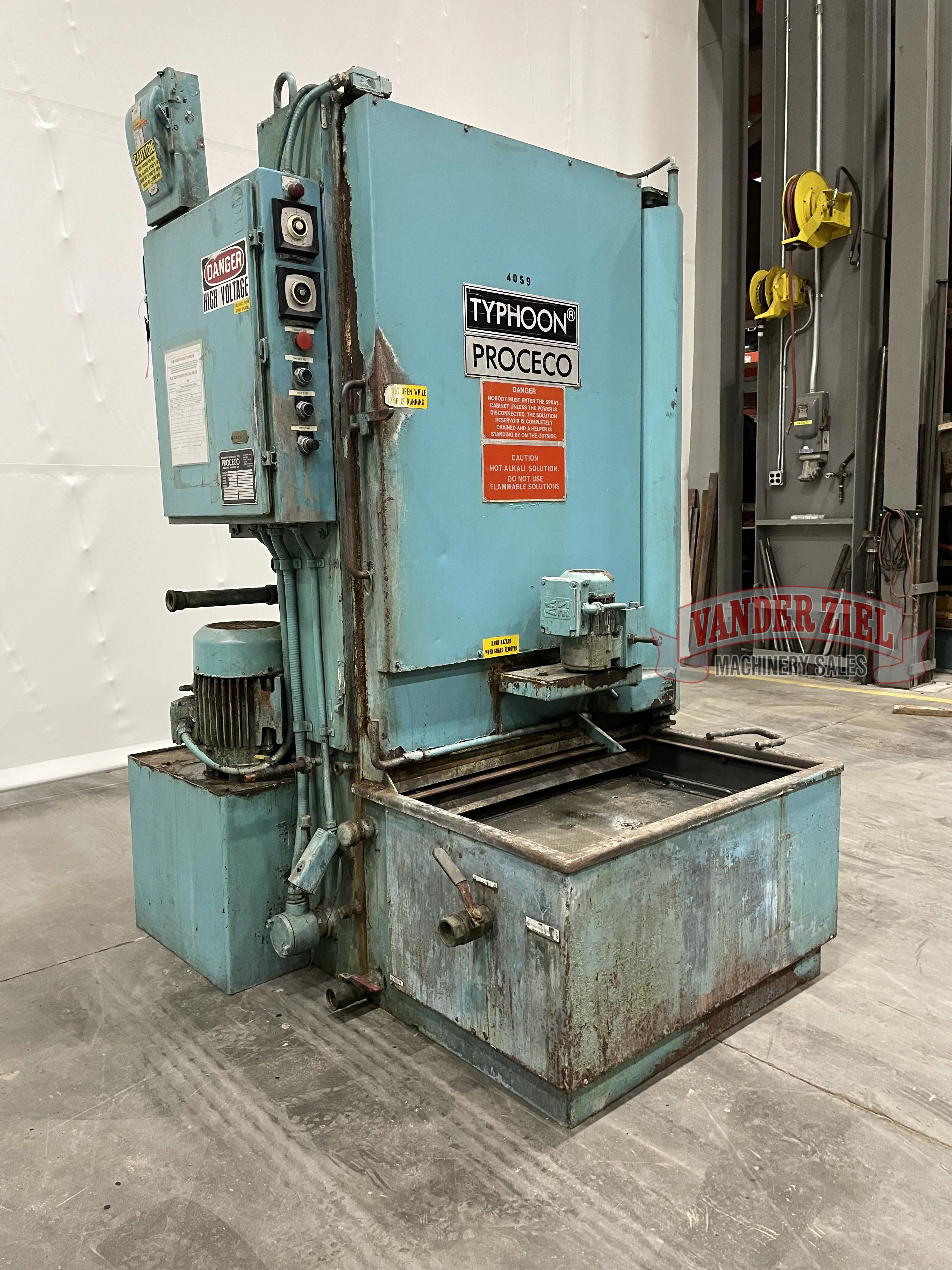 Typhoon Proceoo Parts Washer, Model #: Mini- 26-36-E-1000k - Main Image 1