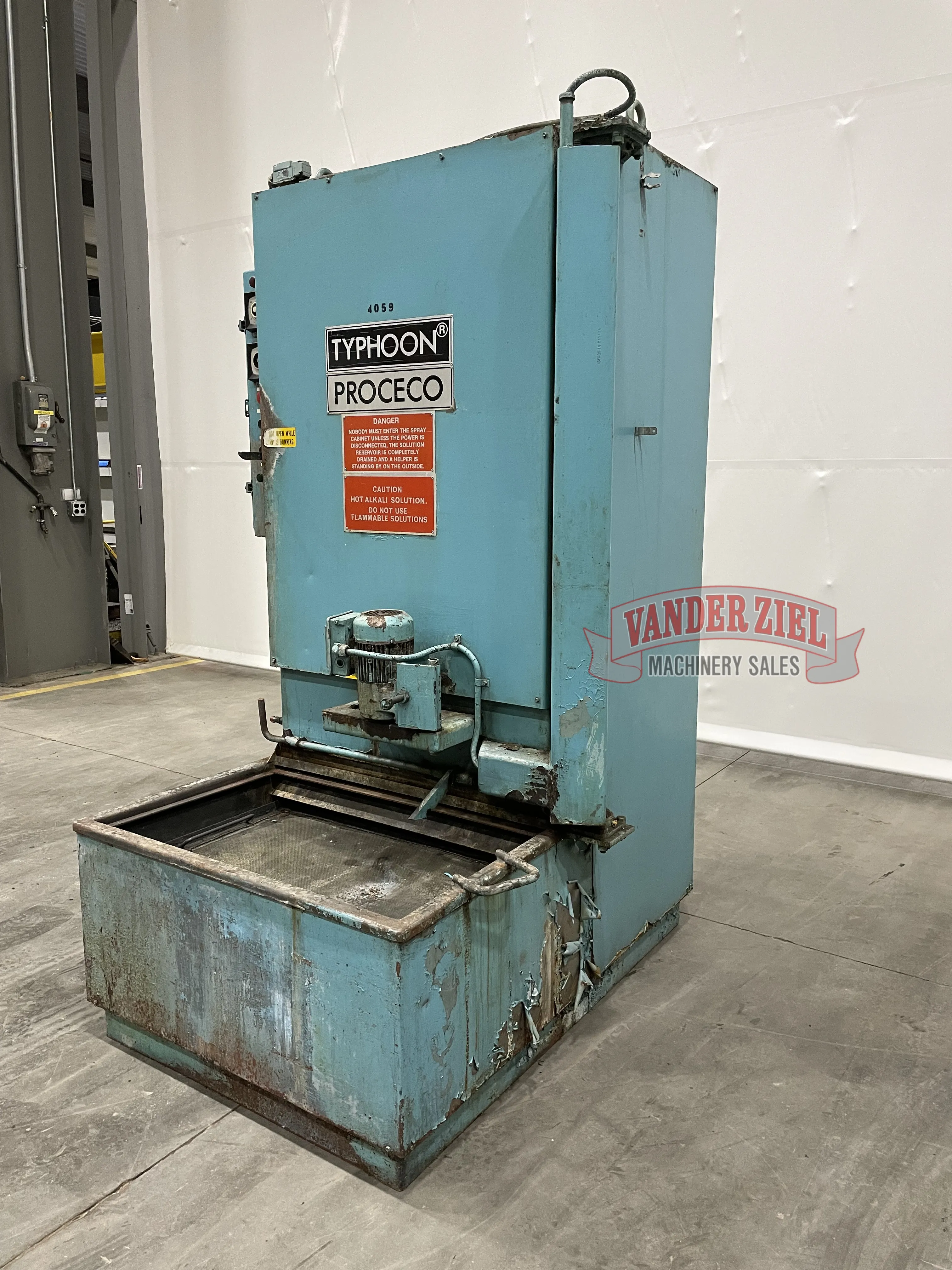 Typhoon Proceoo Parts Washer, Model #: Mini- 26-36-E-1000k - Prefetch Image 39148