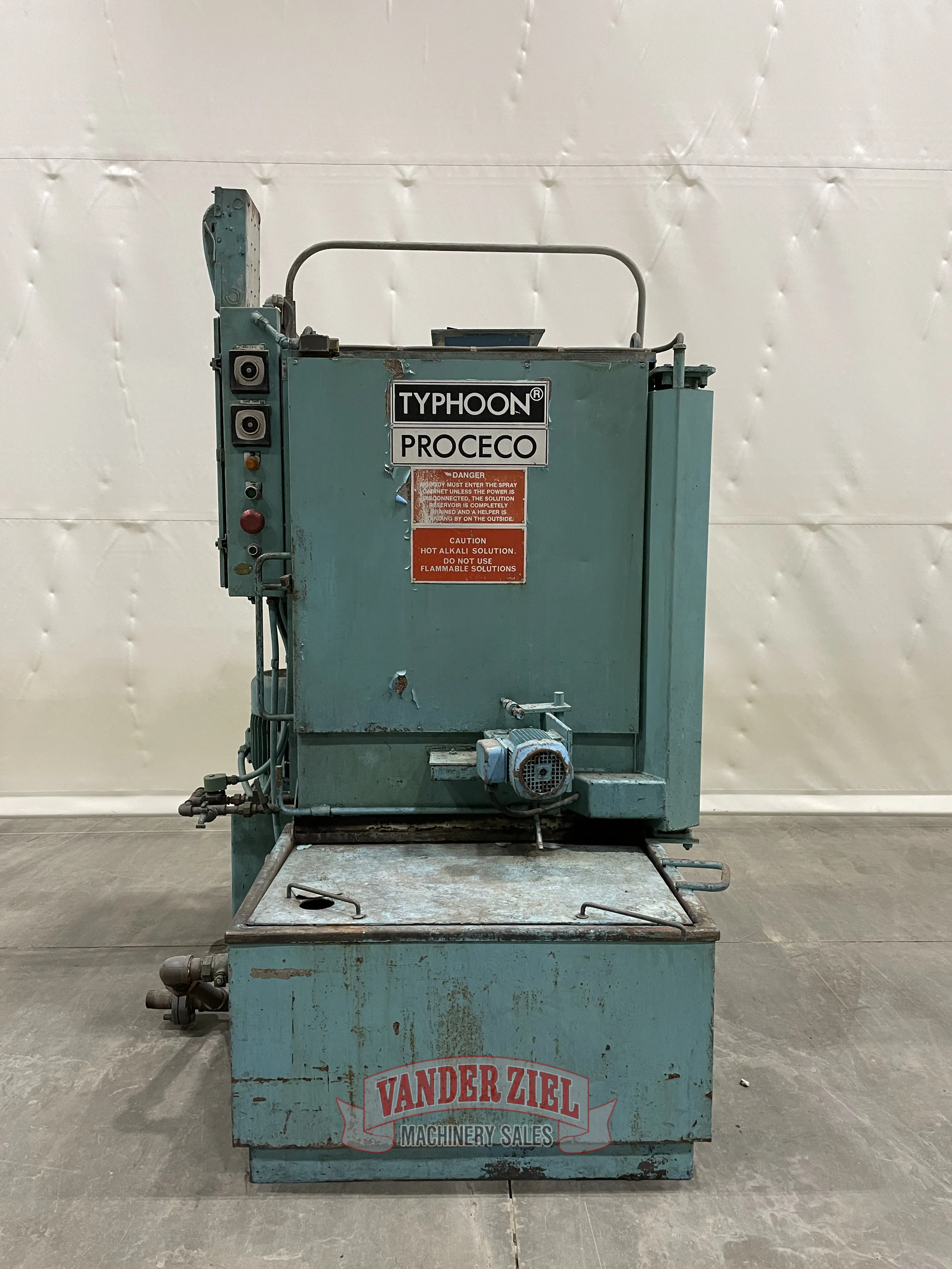 Typhoon Proceoo Parts Washer, Model #: Mini- 26-36-E-1000k - Prefetch Image 39154