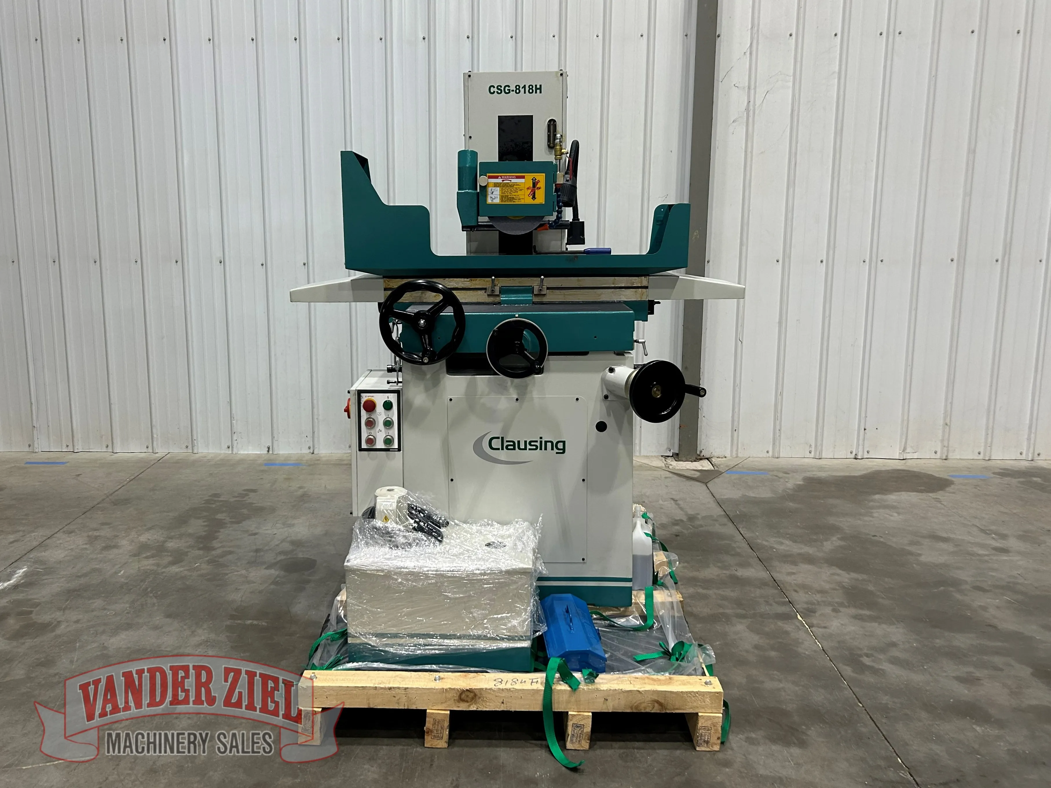 Clausing 8" x 18" Hand Surface Grinder, Model CSG818H - NEW - Main Image 1