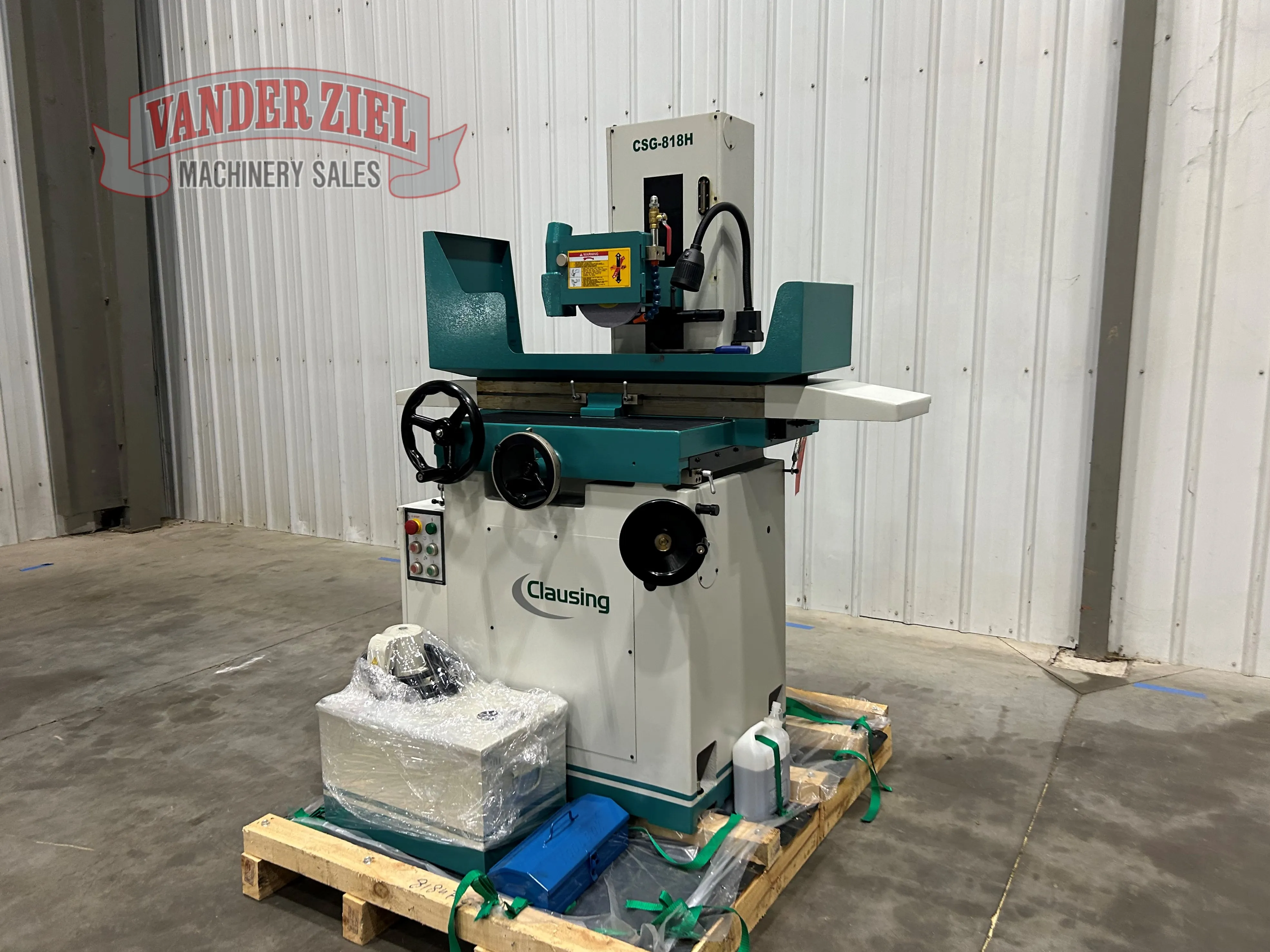 Clausing 8" x 18" Hand Surface Grinder, Model CSG818H - NEW - Prefetch Image 39279