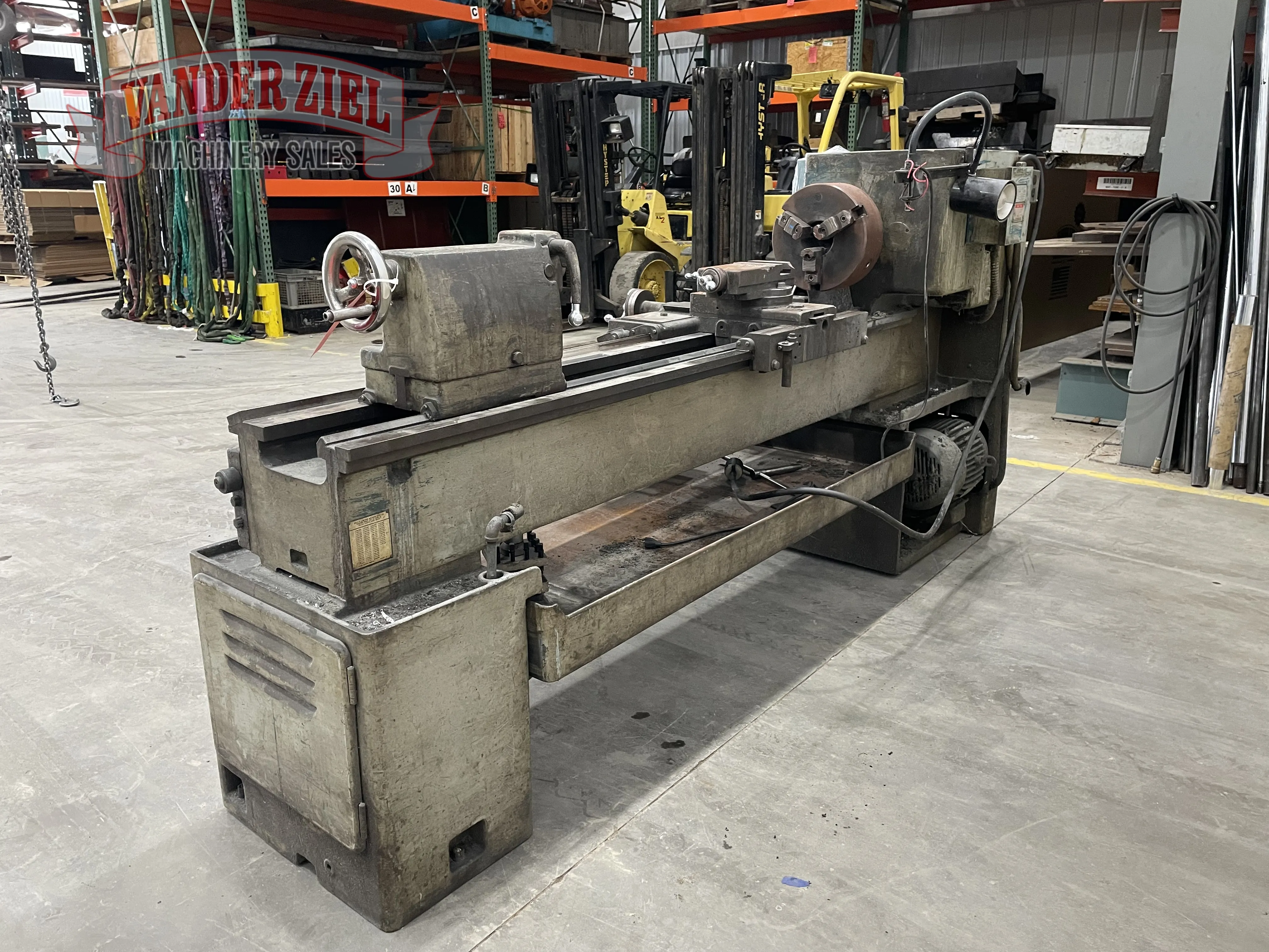 LeBlond 19” x 50” Regal Lathe, 1 49/64” Spindle Bore - Prefetch Image 39316