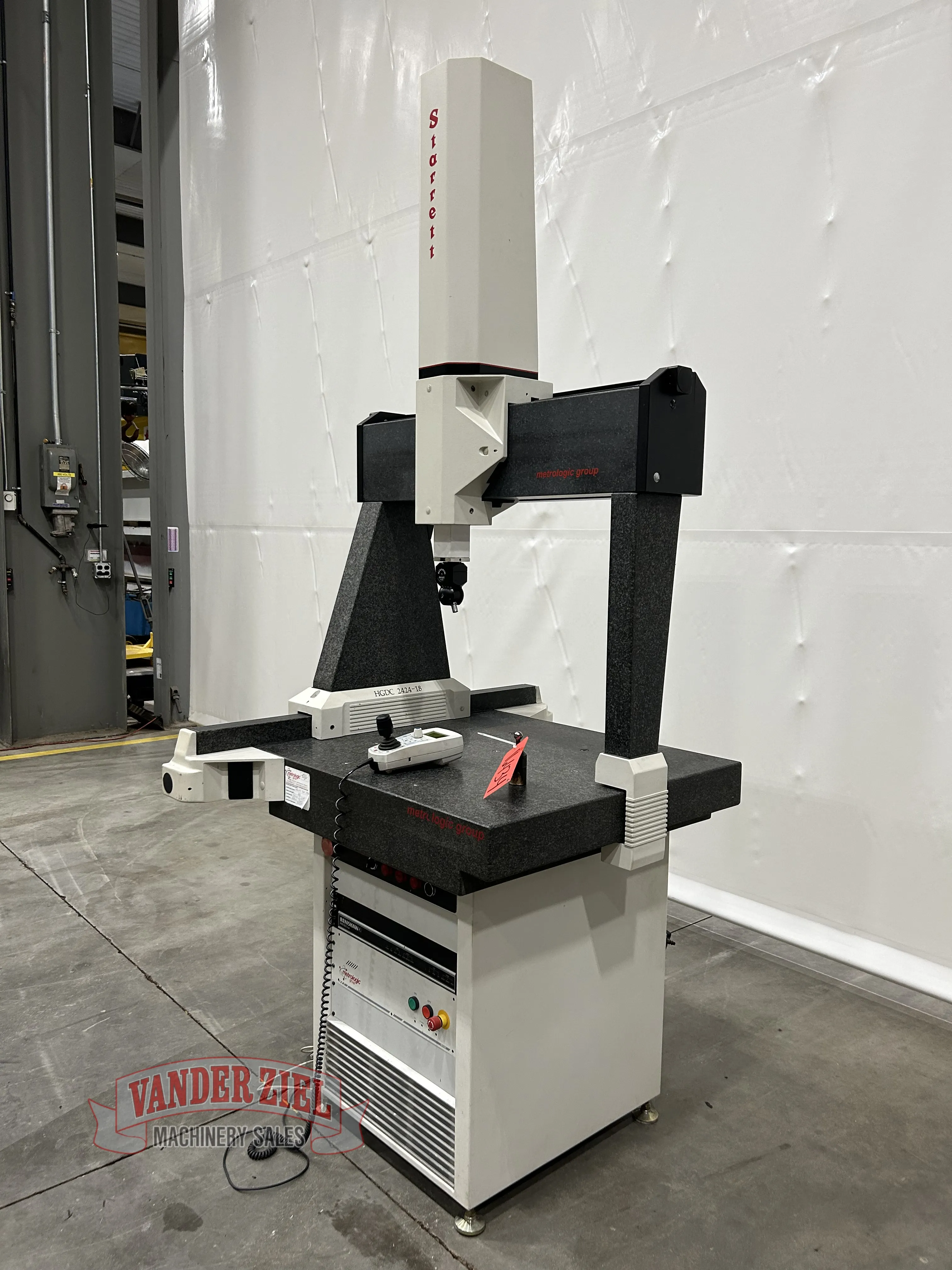 Starrett 24" x 24" CMM, Model HGDC 2424-18 with Renishaw Probe - Prefetch Image 39432