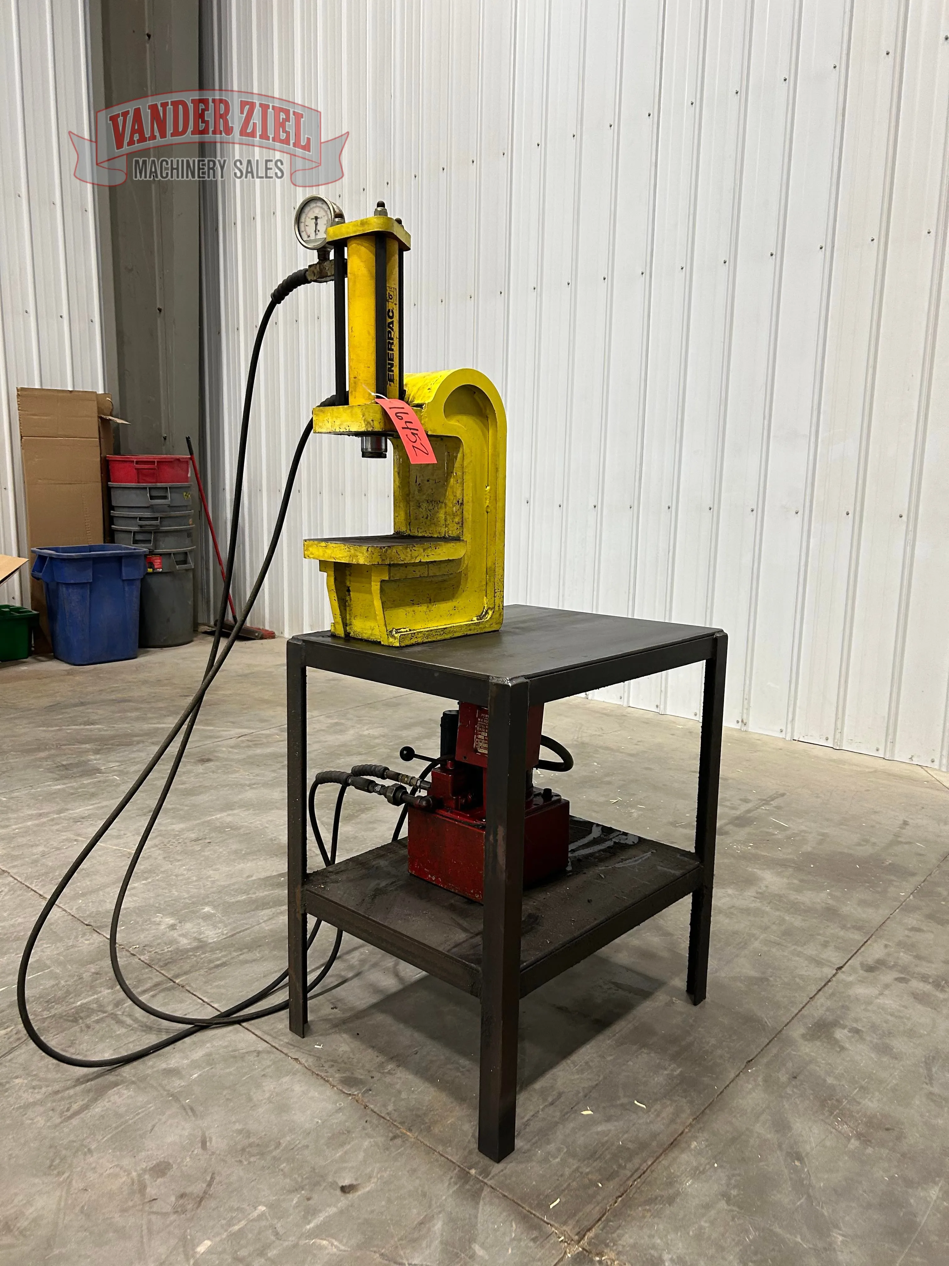 Enerpac C Frame Bench Press, 3/4 HP - Prefetch Image 39566