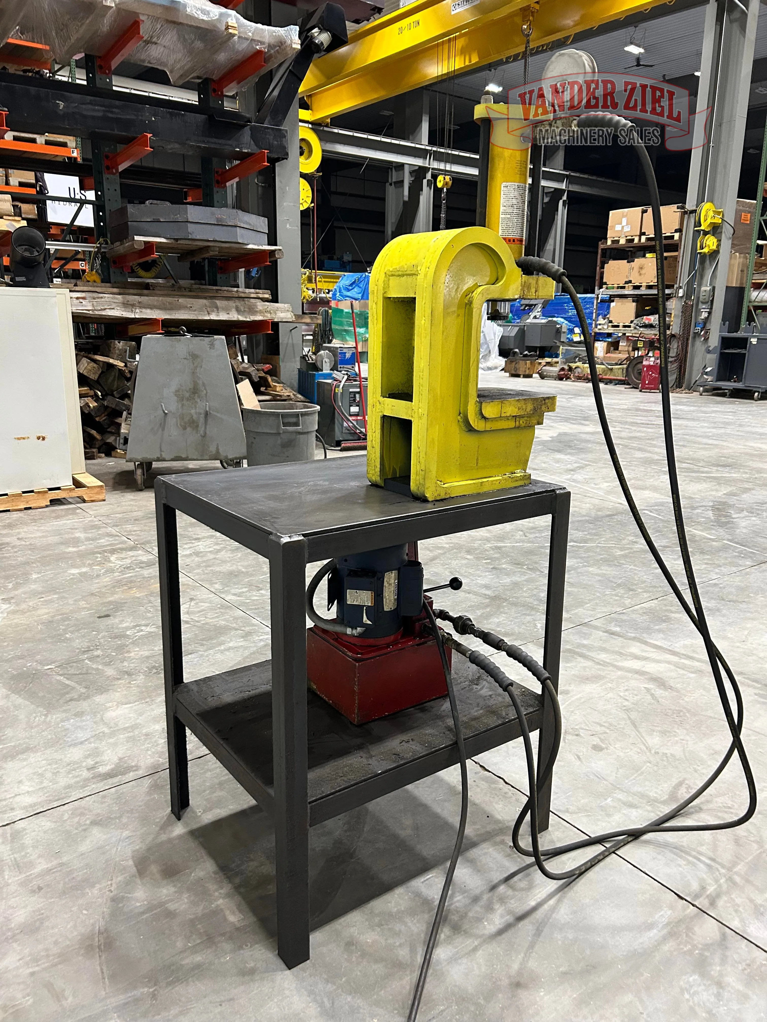 Enerpac C Frame Bench Press, 3/4 HP - Prefetch Image 39568