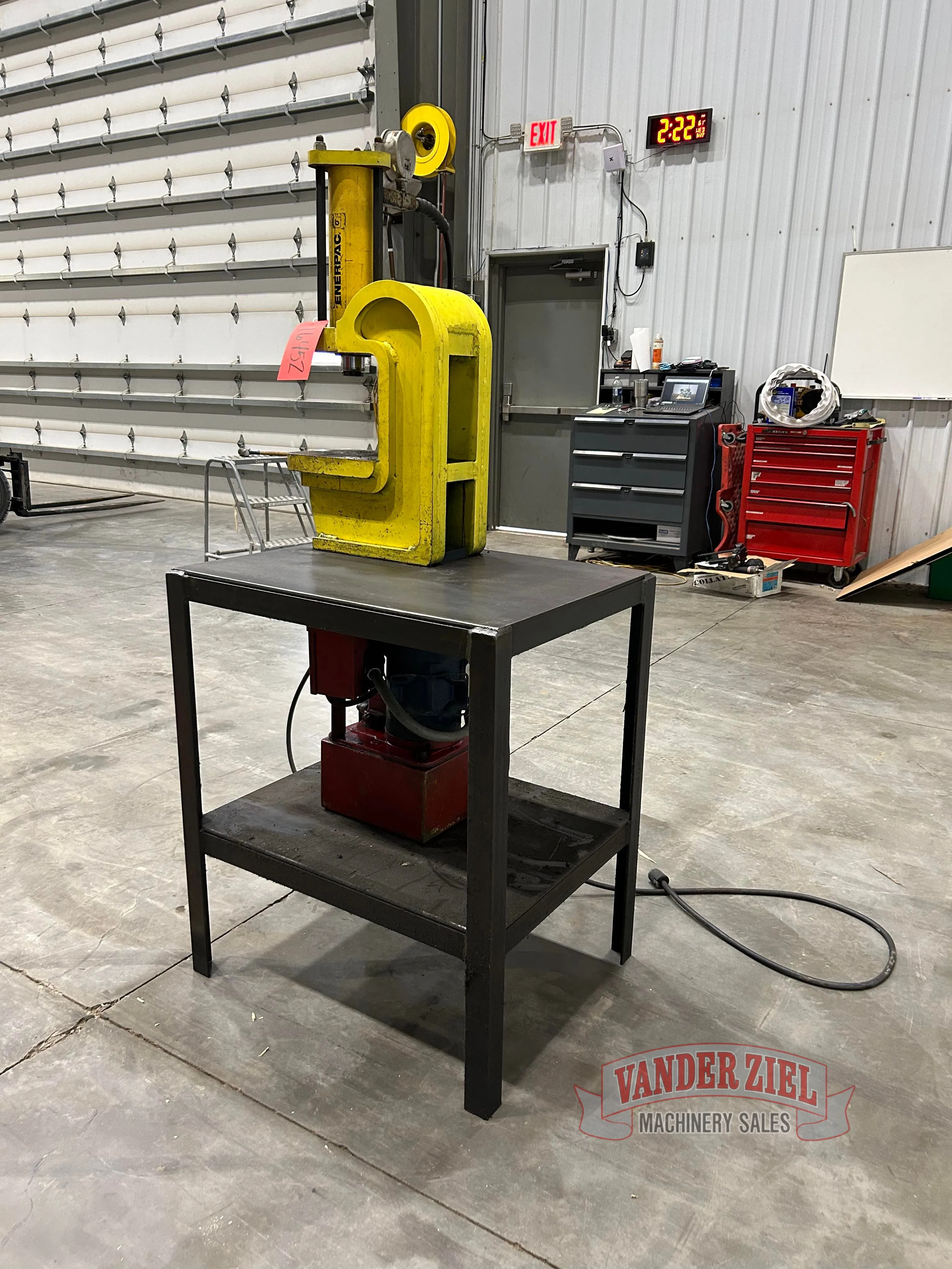 Enerpac C Frame Bench Press, 3/4 HP - Prefetch Image 39569