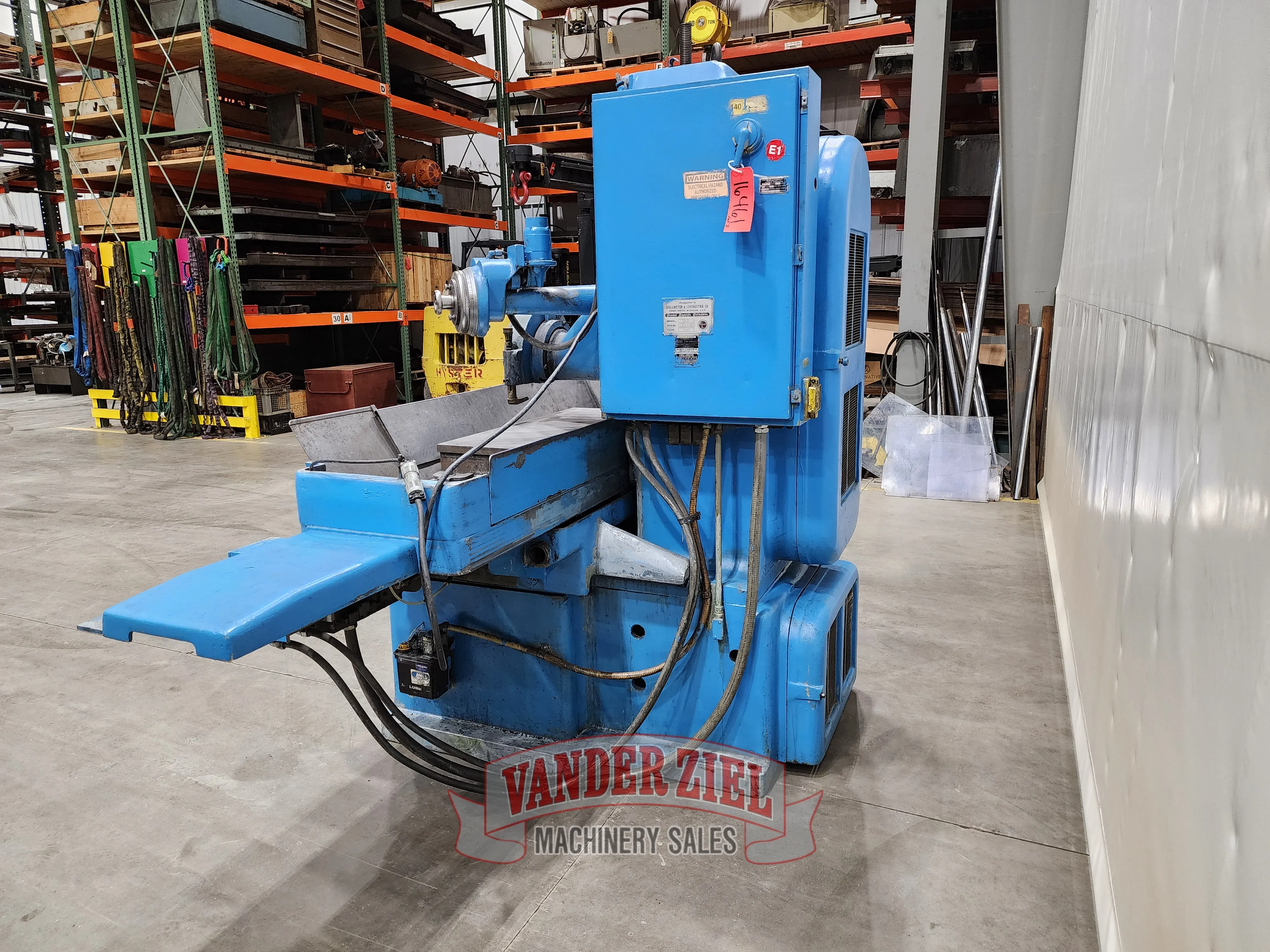 Gallmeyer & Livingston 14” x 36” Hydraulic Surface Grinder, Model 563 - Prefetch Image 39639