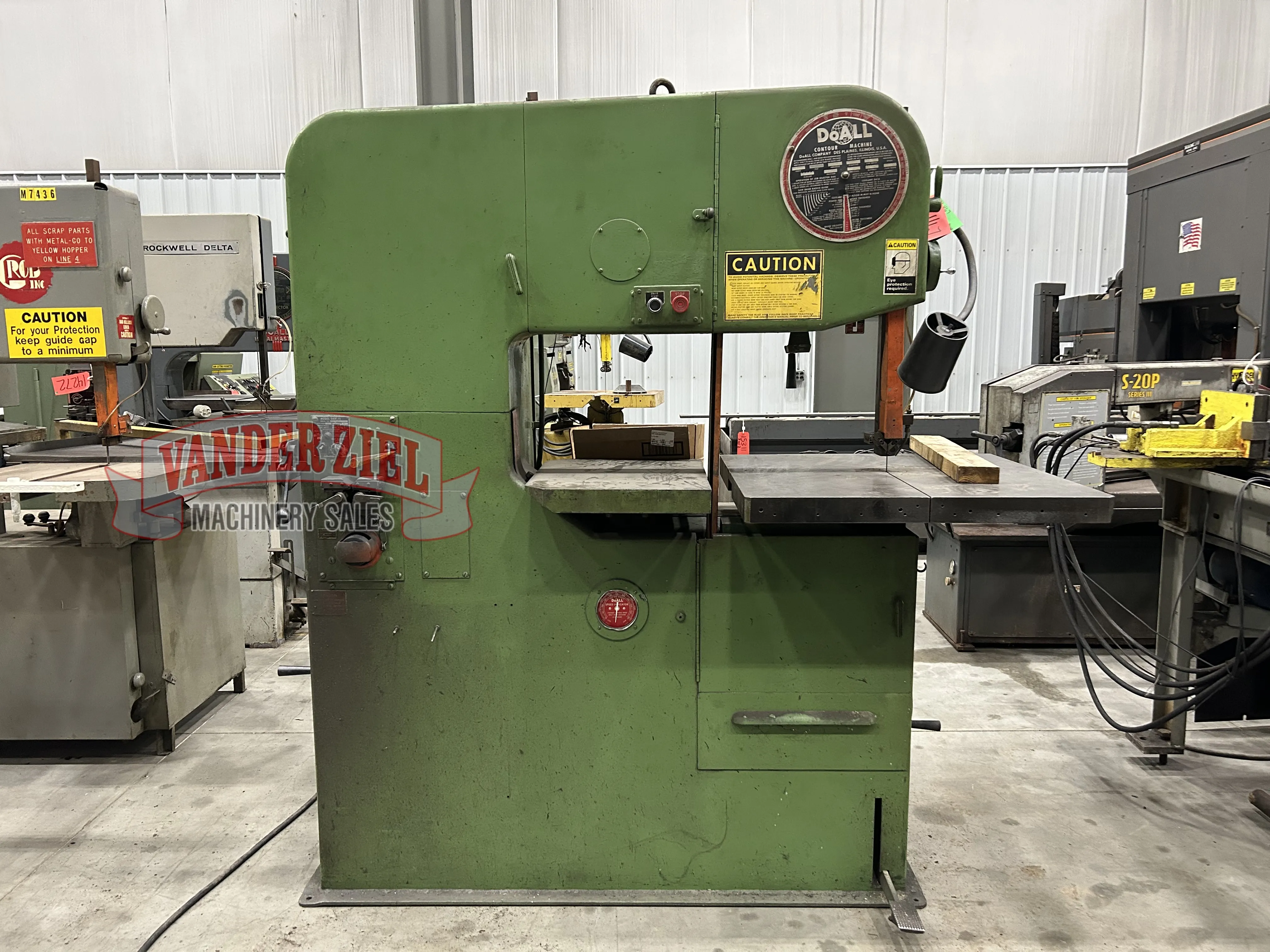 DoAll 36" Vertical Saw, Model 3613-10 - Main Image 1