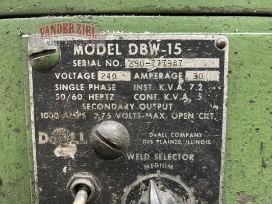 DoAll 36" Vertical Saw, Model 3613-10 - Gallery Thumbnail 6