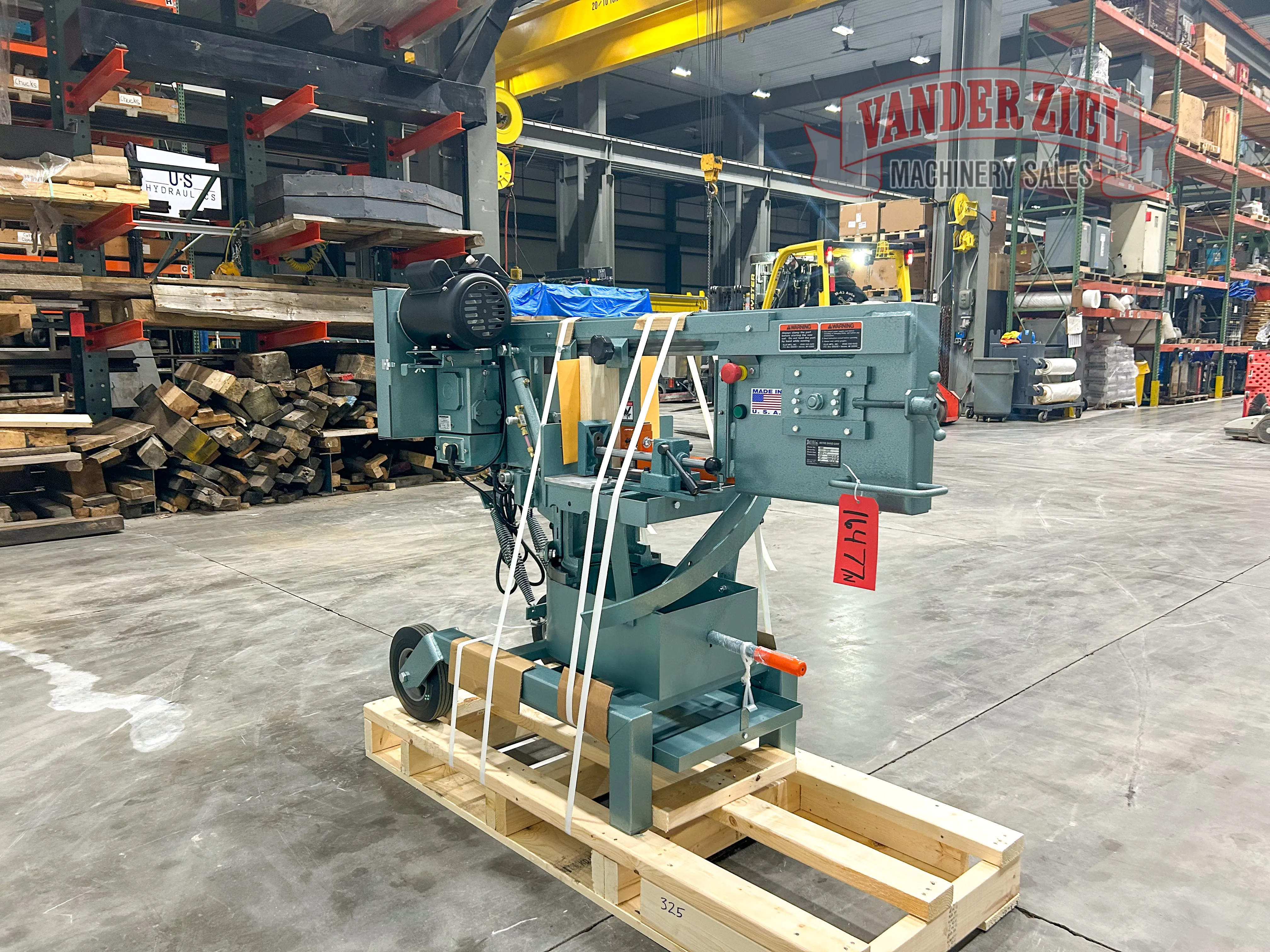 Ellis 9" x 10" Horizontal Saw, Model 1600 - NEW - Prefetch Image 39877