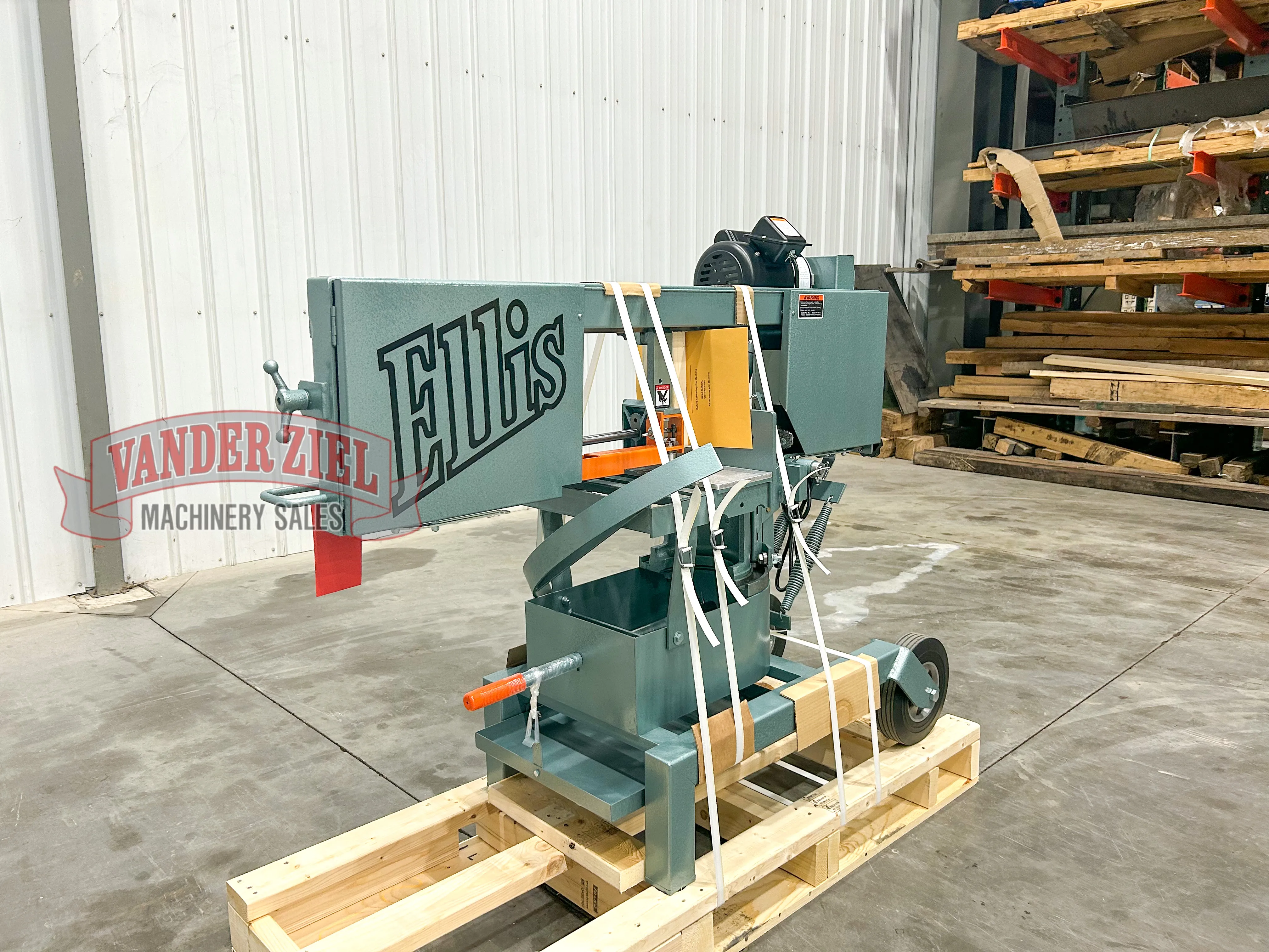 Ellis 9" x 10" Horizontal Saw, Model 1600 - NEW - Prefetch Image 39882