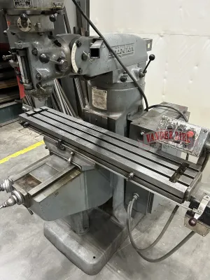 Bridgeport Series I Vertical Knee Mill, 9” x 48” Table, 2 HP - Gallery Thumbnail 4