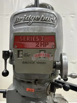 Bridgeport Series I Vertical Knee Mill, 9” x 48” Table, 2 HP - Gallery Thumbnail 9