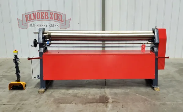 Akyapak 6' x 16 Gauge 3 Roll Initial Pinch Plate Roll