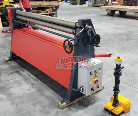 Akyapak 6' x 16 Gauge 3 Roll Initial Pinch Plate Roll - Gallery Thumbnail 4