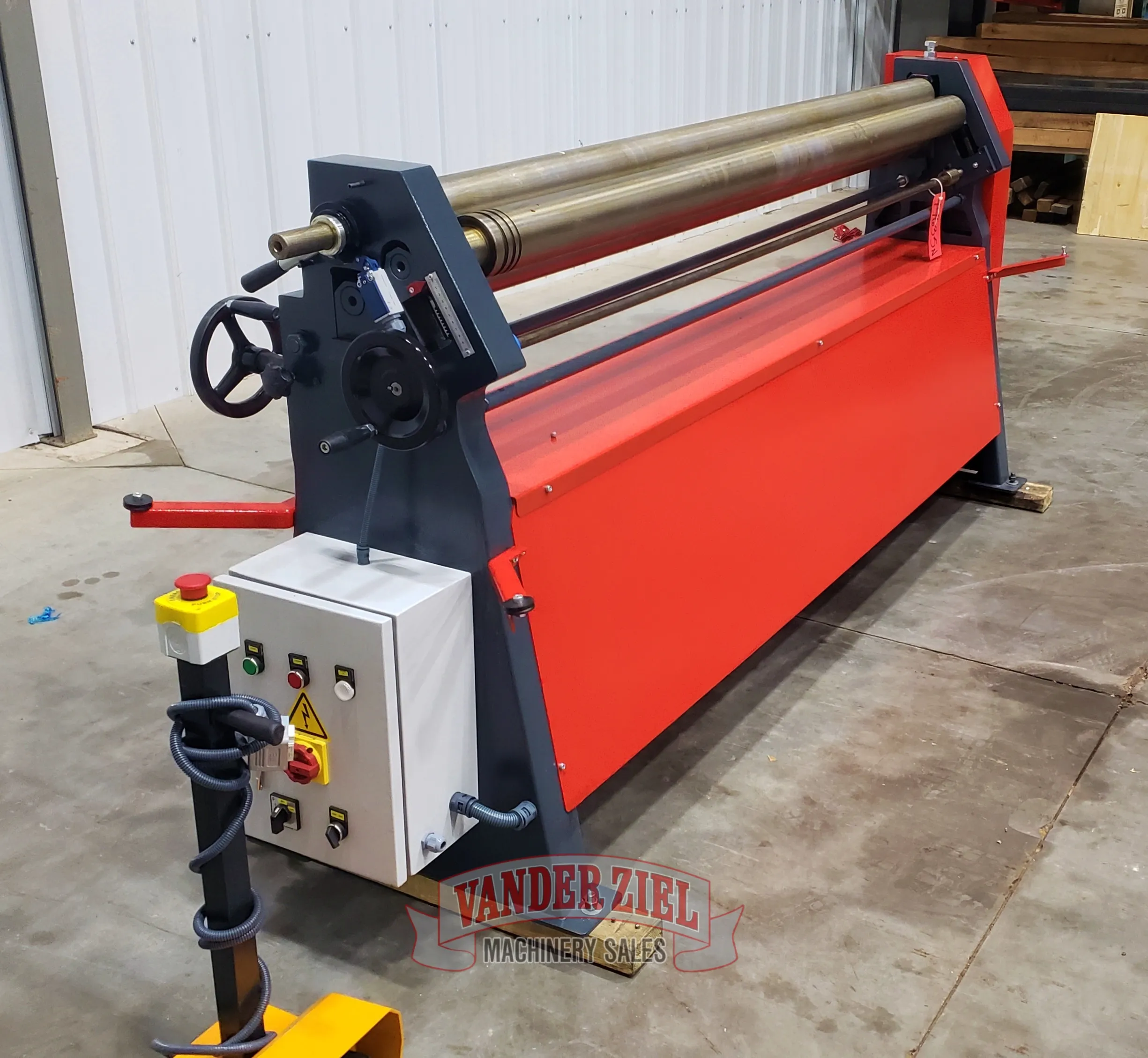 Akyapak 6' x 16 Gauge 3 Roll Initial Pinch Plate Roll - Prefetch Image 40204