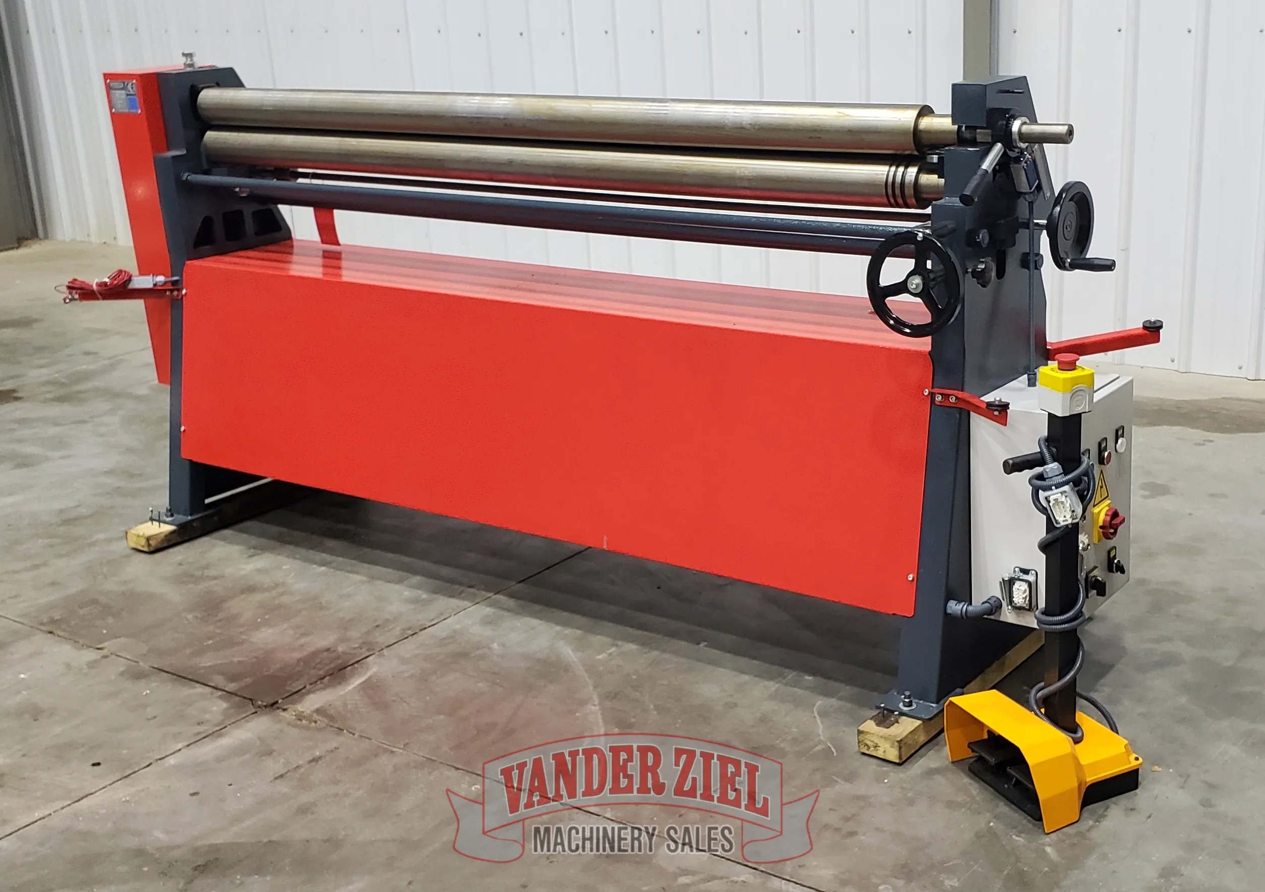 Akyapak 6' x 16 Gauge 3 Roll Initial Pinch Plate Roll - Prefetch Image 40206