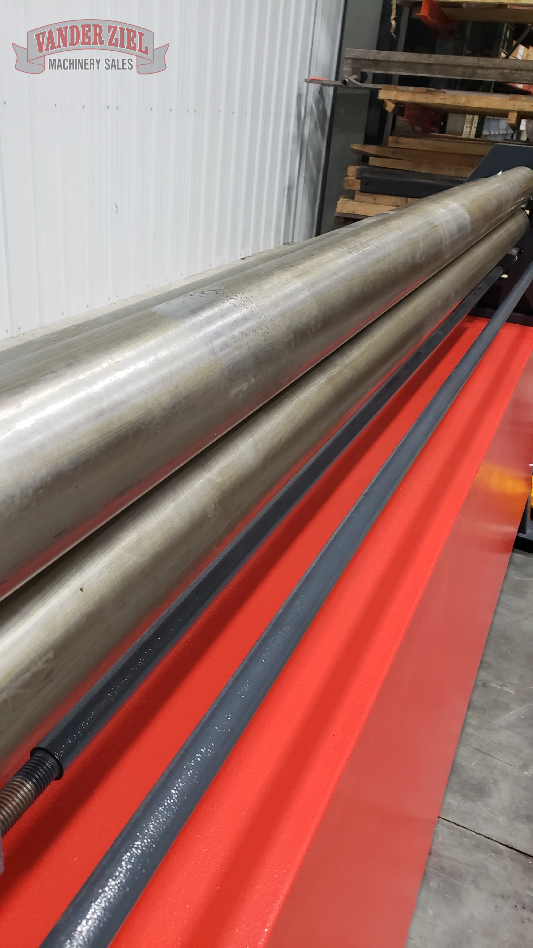 Akyapak 6' x 16 Gauge 3 Roll Initial Pinch Plate Roll - Prefetch Image 40210
