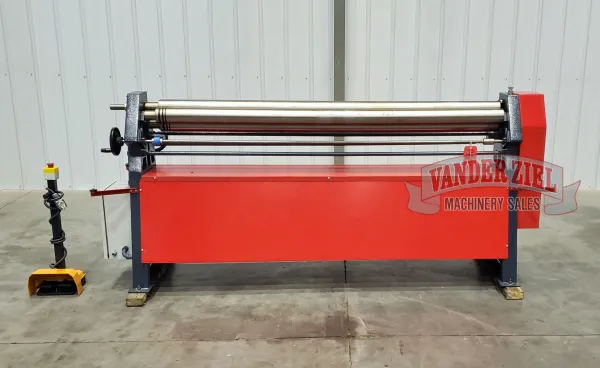 Akyapak 6' x 16 Gauge 3 Roll Initial Pinch Plate Roll