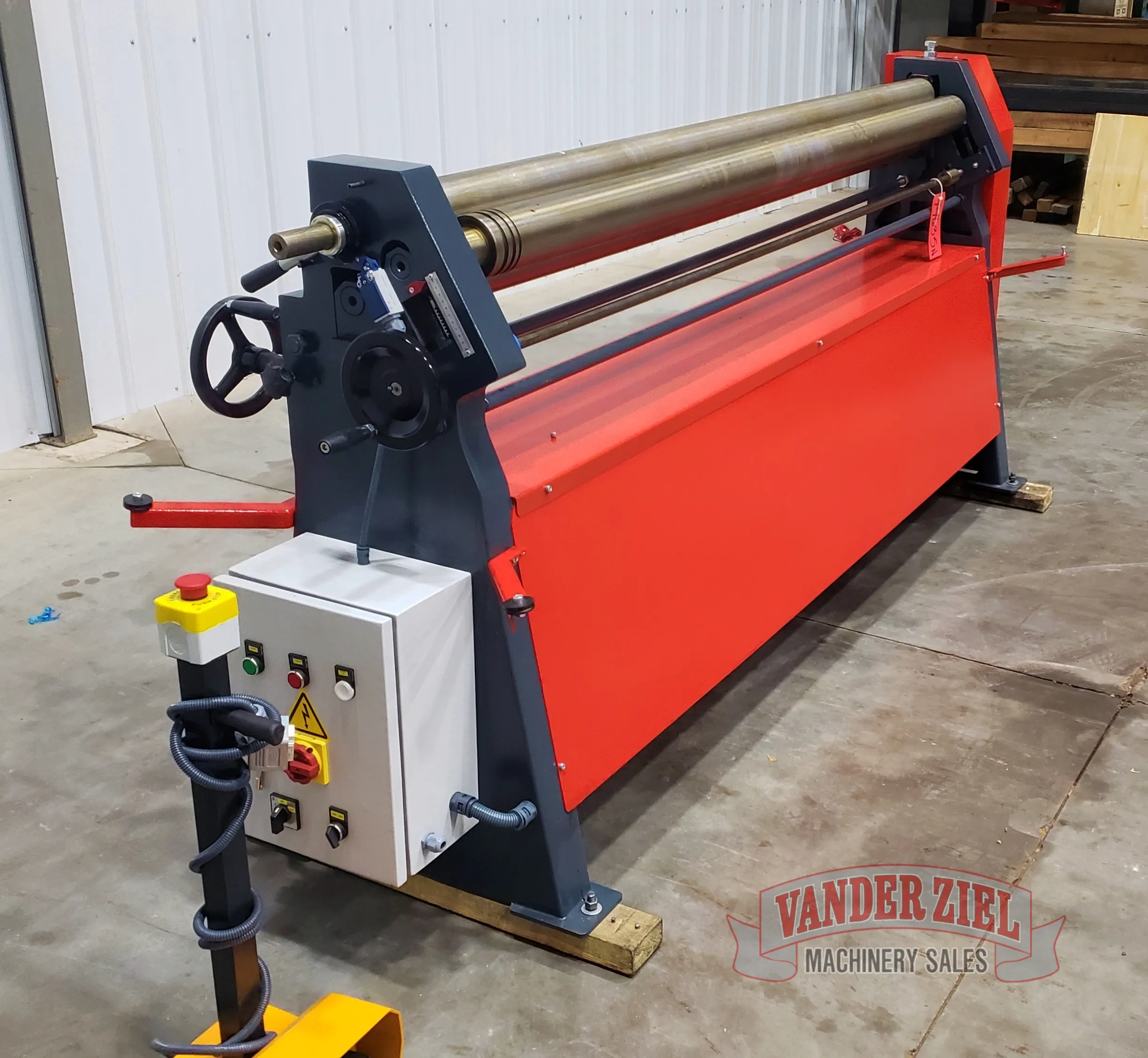 Akyapak 6' x 16 Gauge 3 Roll Initial Pinch Plate Roll - Prefetch Image 40217